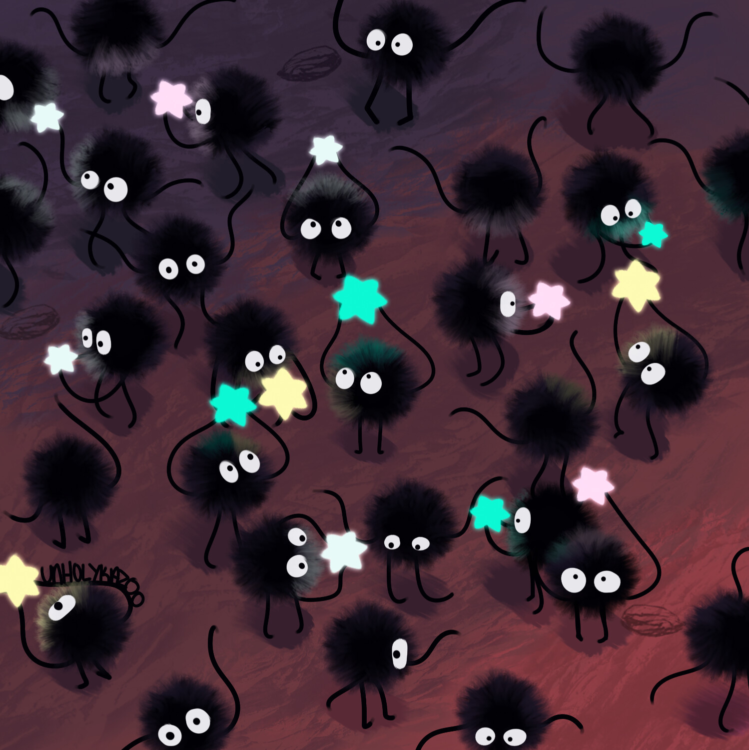 1500x1500 Soot Sprites, Phone