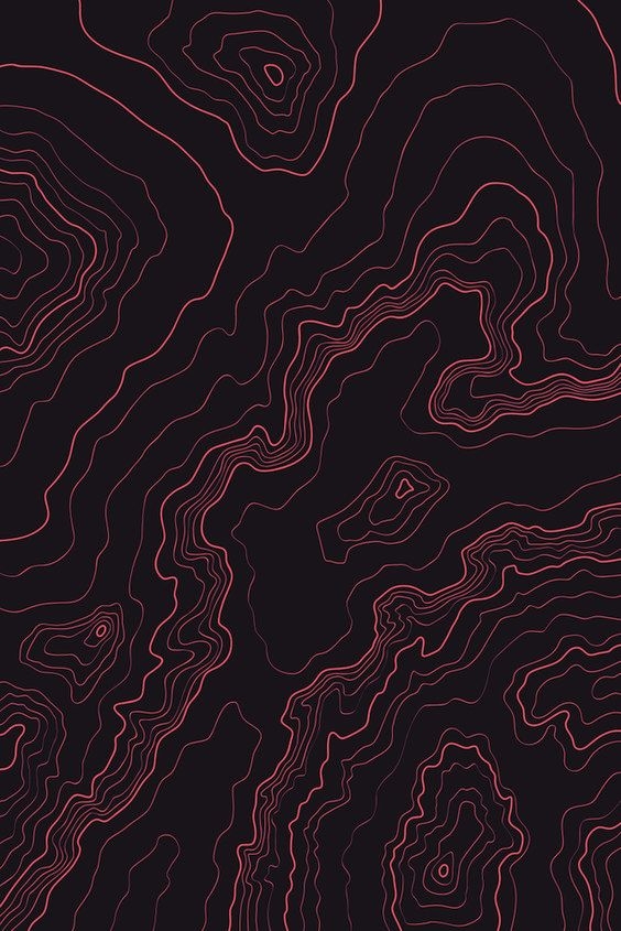 570x850 Topographic map art, iPhone wallpaper, Phone