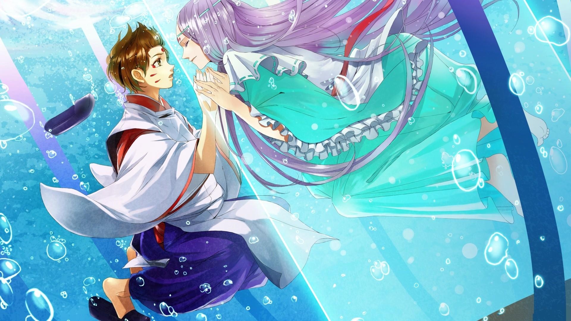 1920x1080 Anime Couple Background, Desktop