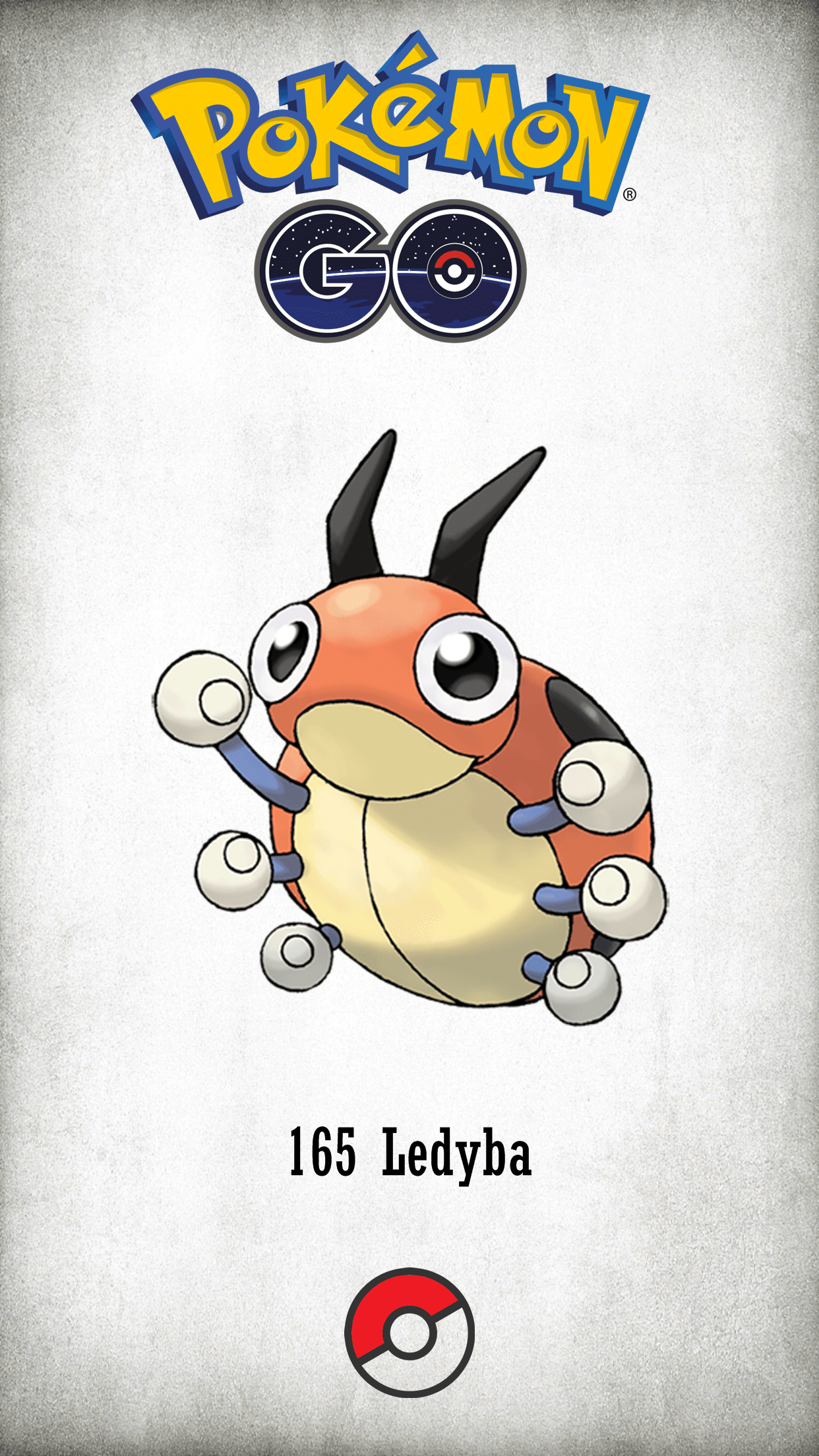 1250x2210 Character Ledyba, Phone