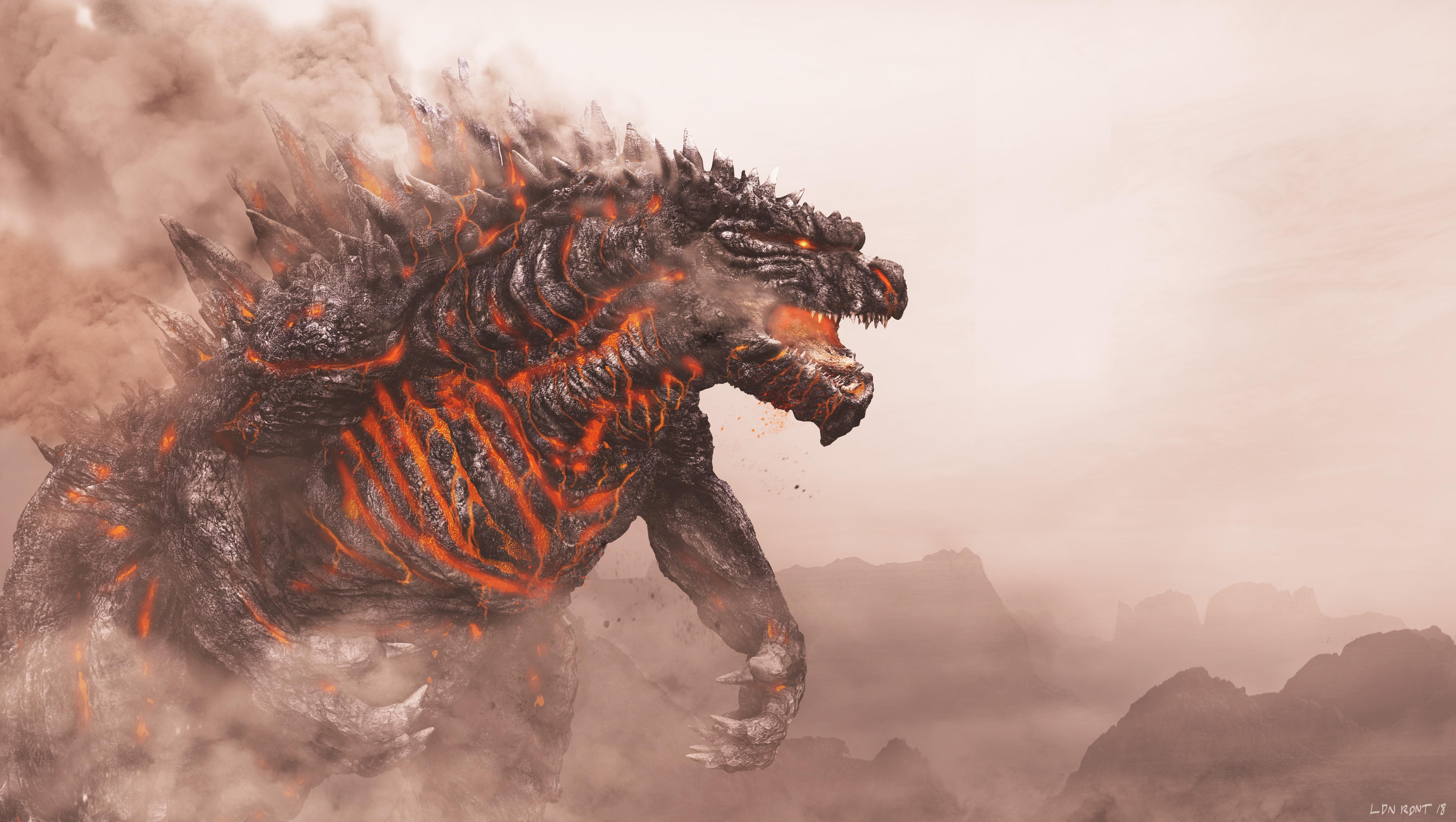 5100x2880 Godzilla Mars 2 By LDN RDNT Godzilla 4k Wallpaper, Desktop