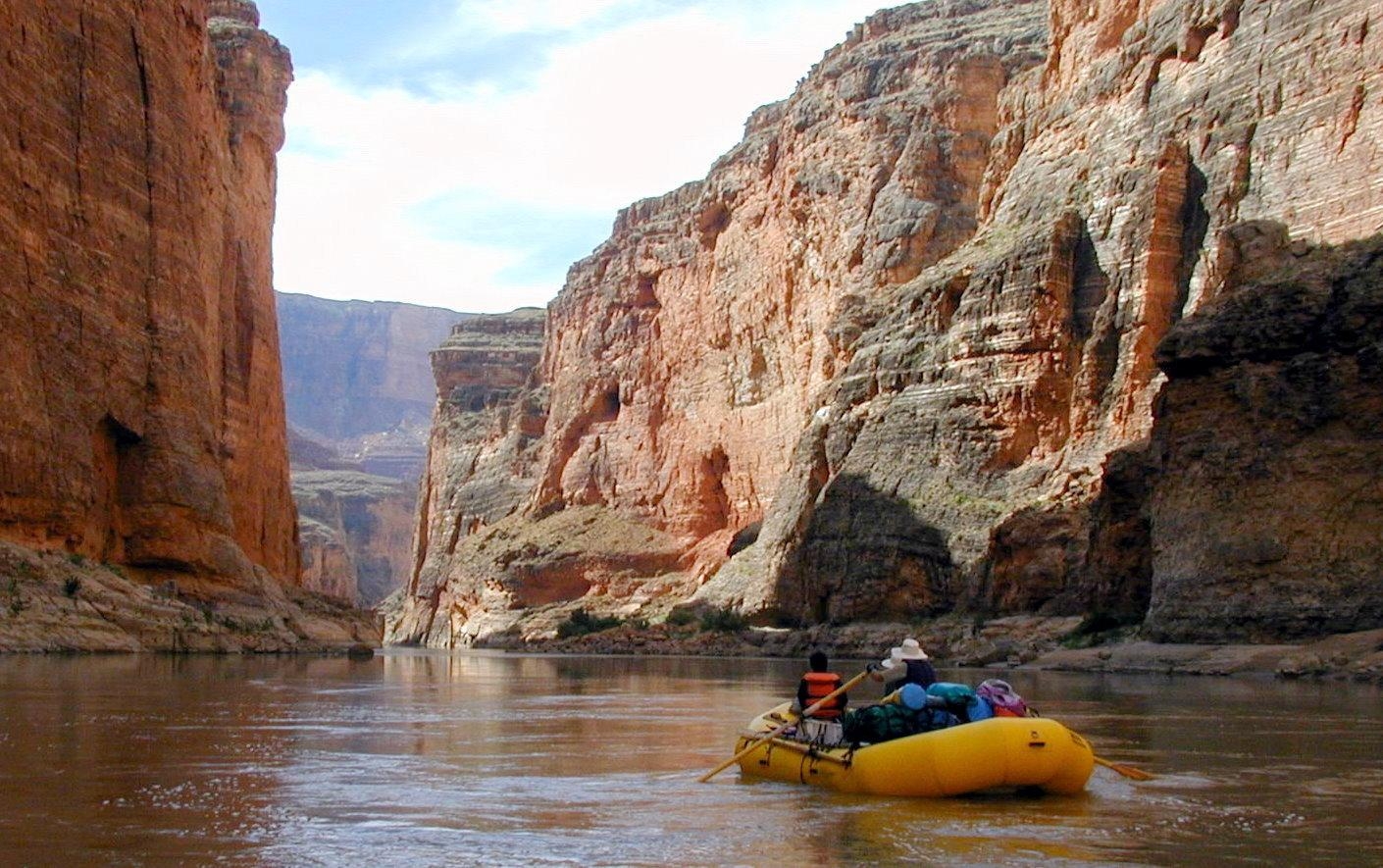 1410x890 Grand Canyon River Rafting HD Wallpaper, Background Image, Desktop