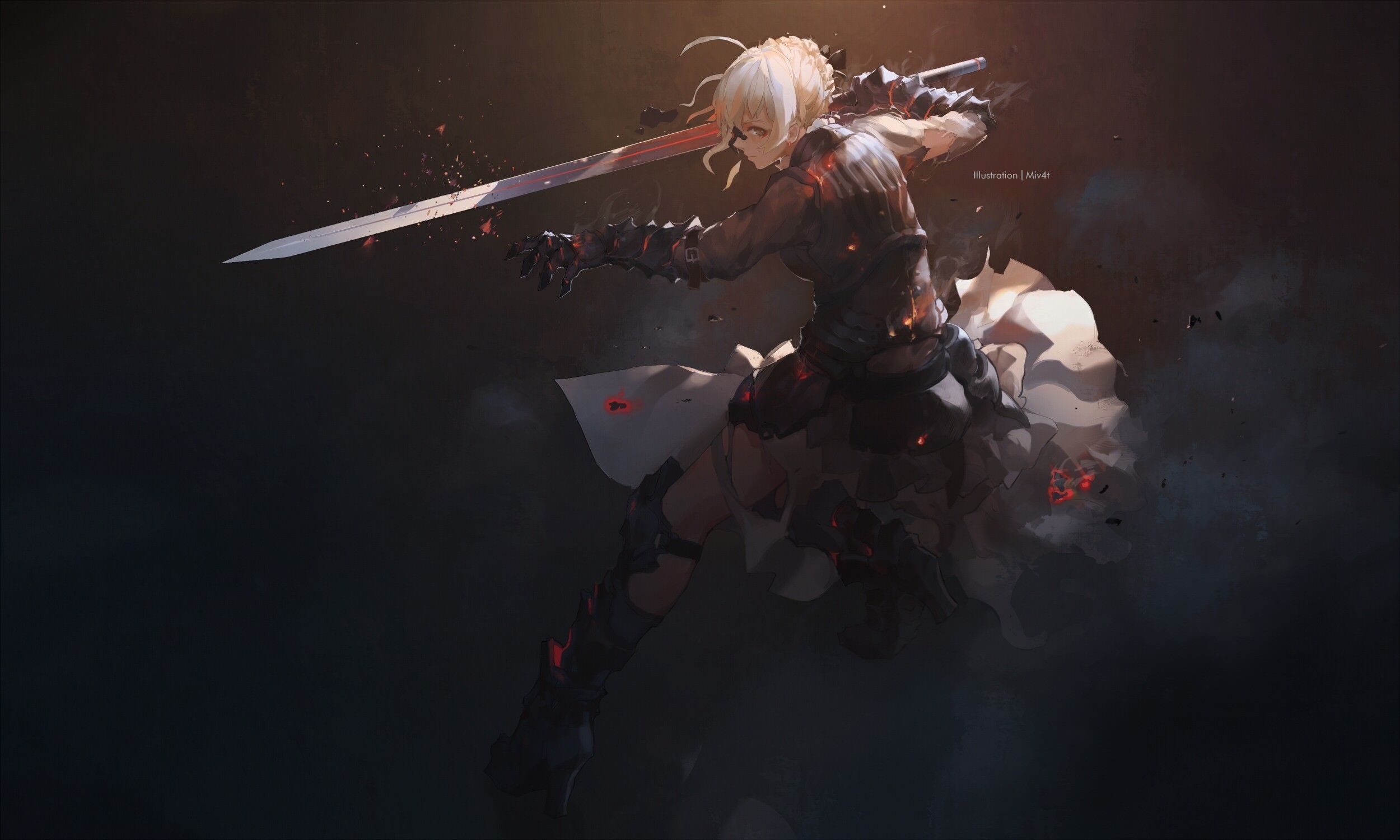 2500x1500 Saber Alter (Fate Series) [], Desktop