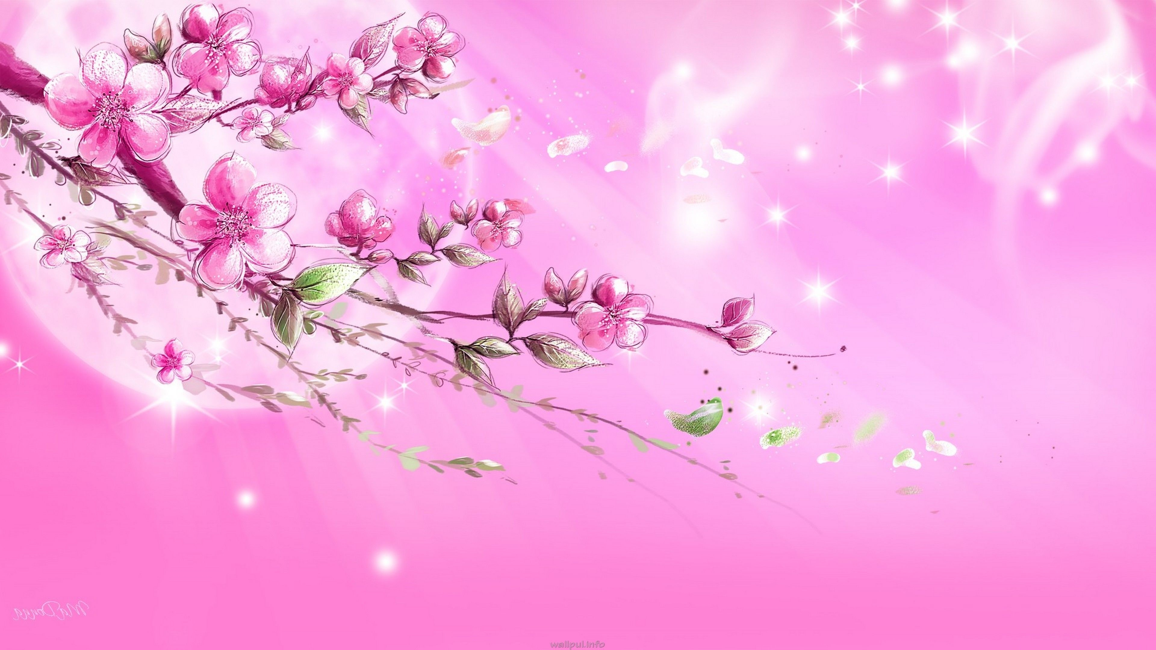 3840x2160 Pink Computer Background, Desktop