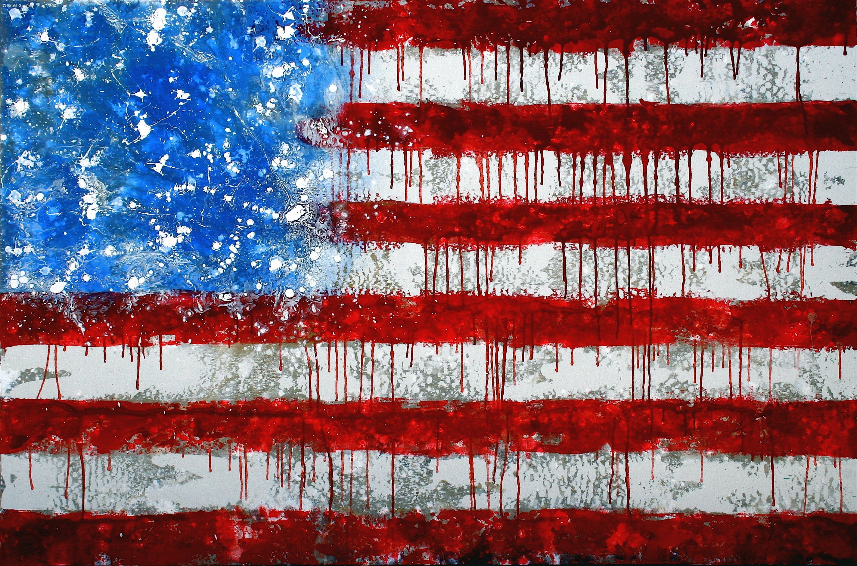 2850x1890 USA, United States, United States of America, America Flag Art, Desktop