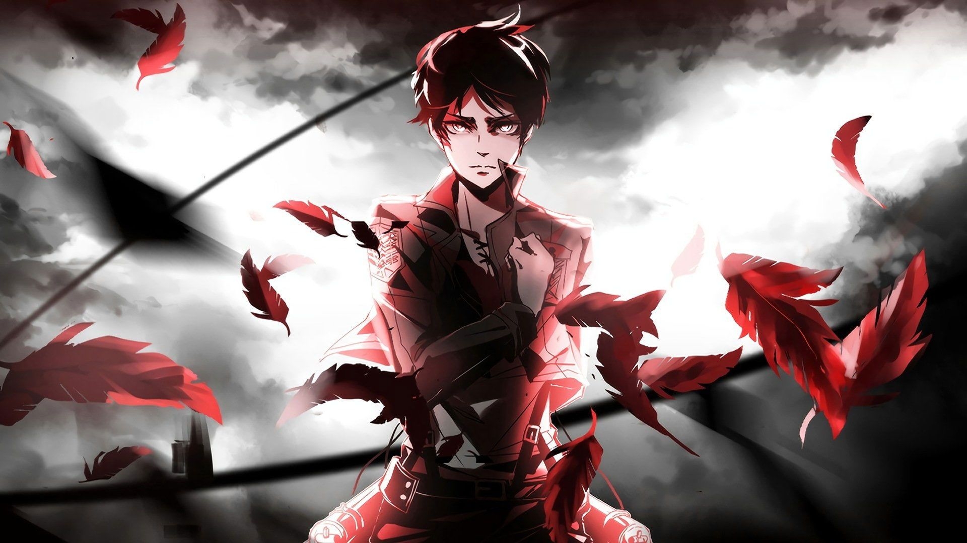 1920x1080 Wallpaper Anime, Attack On Titan, Eren Yeager • Wallpaper For You, Desktop