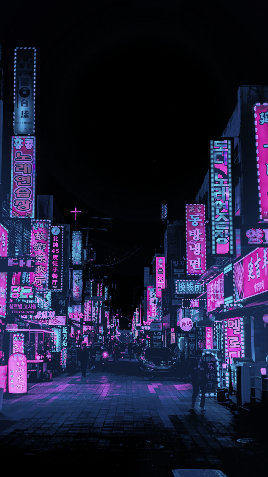 900x1600 Asian Street 4K Wallpaper Amoled, Phone