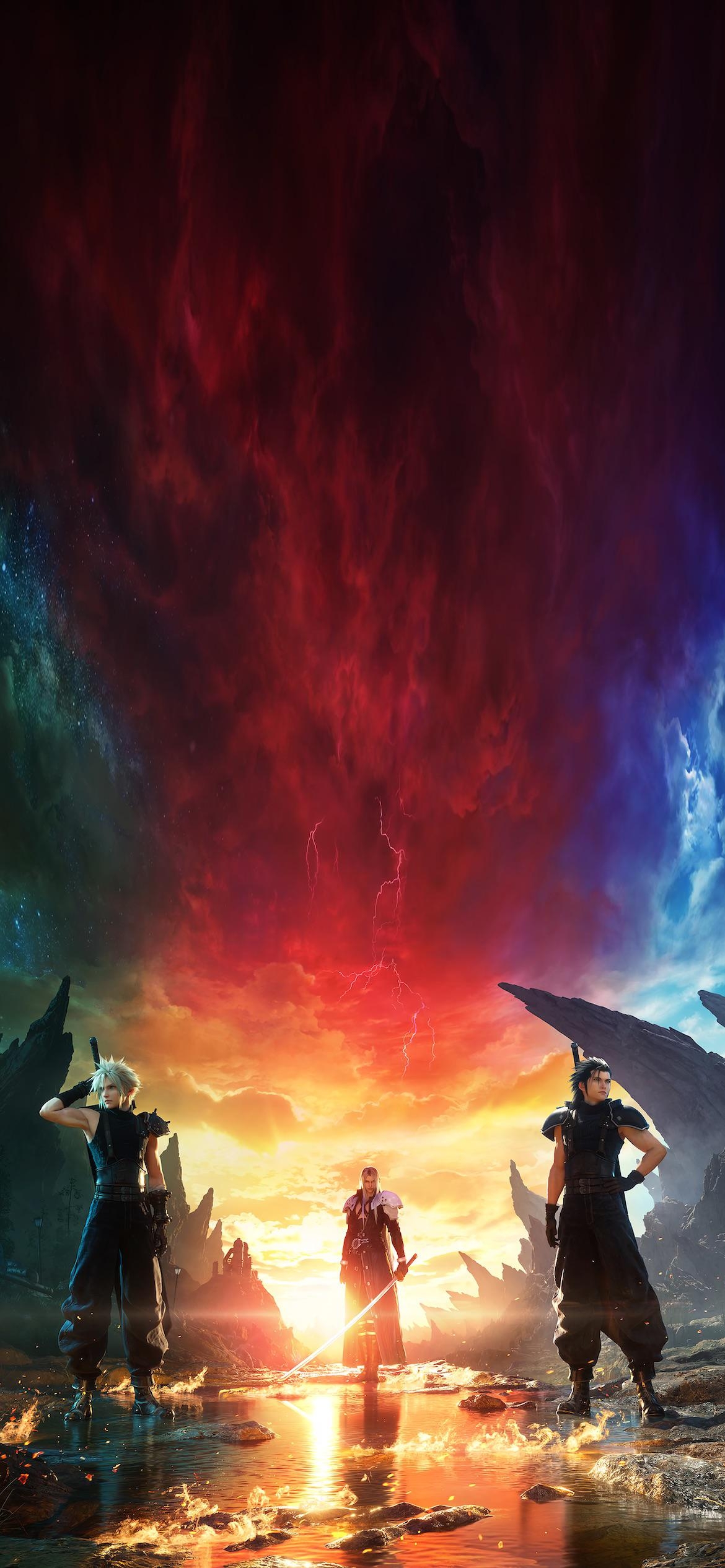 1170x2540 FF7 rebirth phone wallpaper, Phone