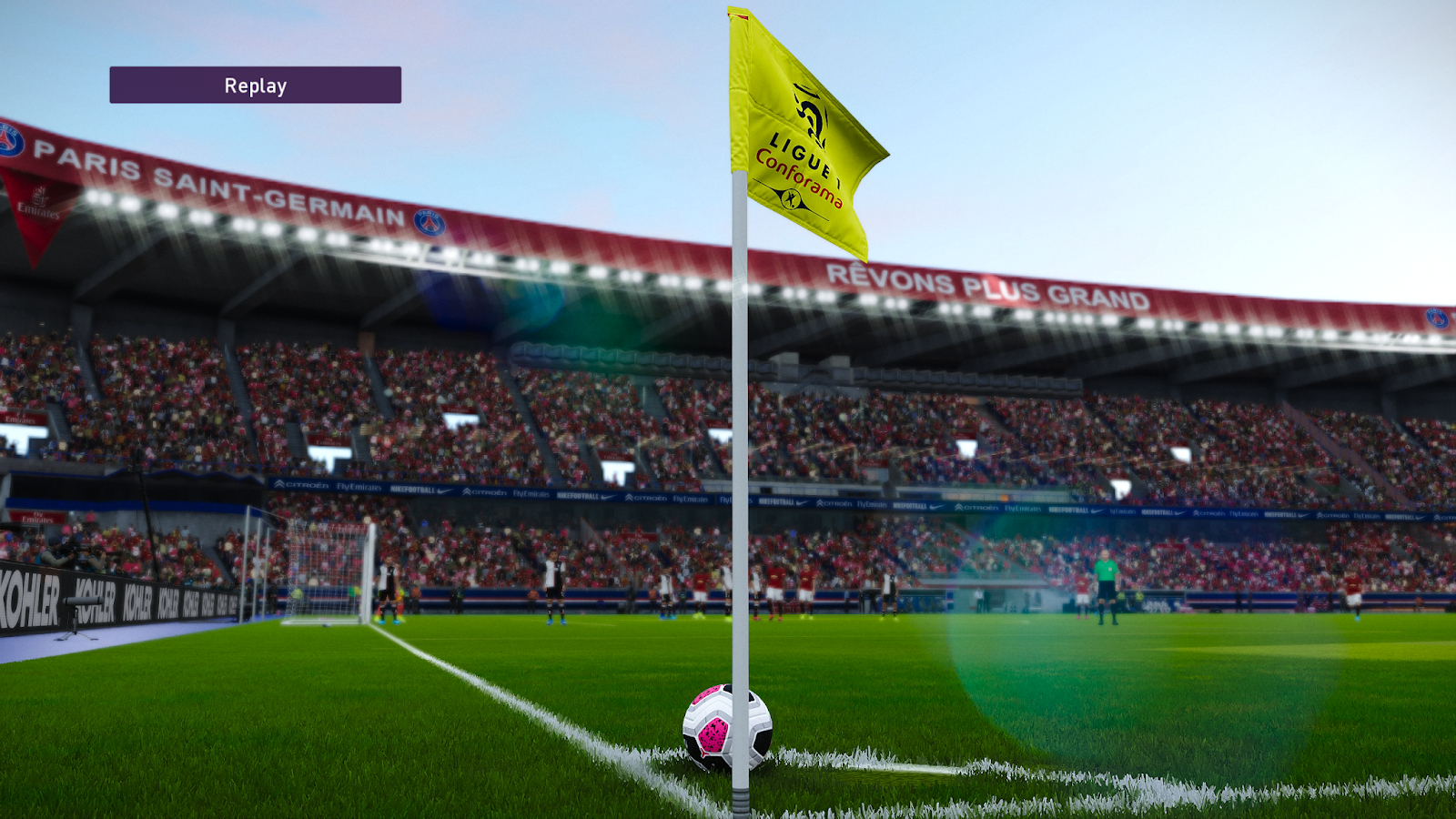 1600x900 PES 2020 Stadium Parc des Princes Converted from FIFA PESNewupdate.com. Free Download Latest Pro Evolution Soccer Patch & Updates, Desktop