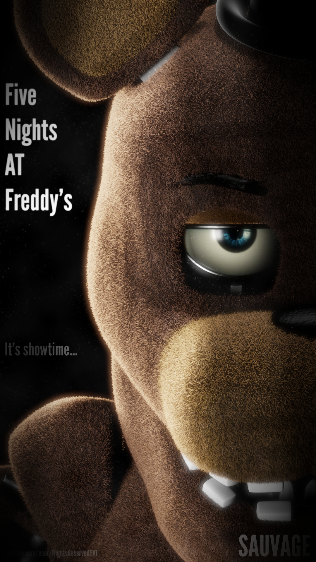 1080x1920 Freddy Poster's Showtime. Fnaf freddy, Fnaf movie, Fnaf, Phone