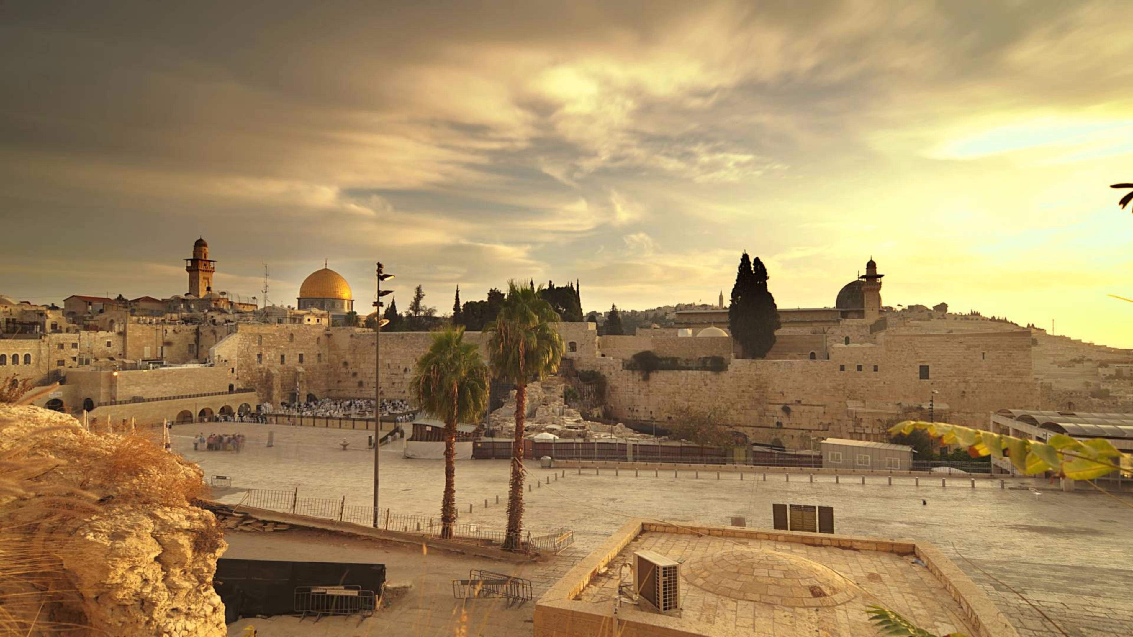 3840x2160 Jerusalem HD Wallpaper, Desktop