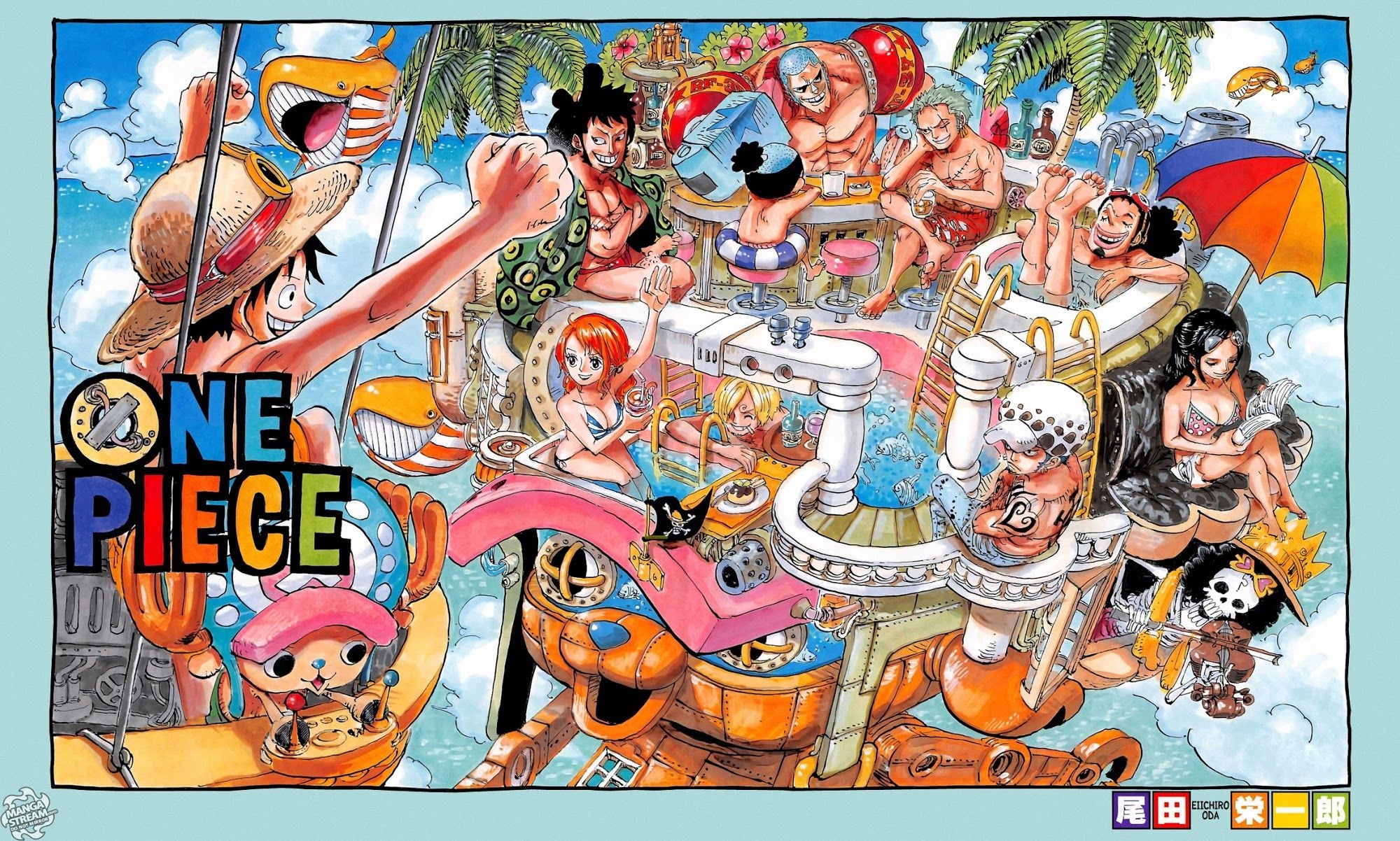 2000x1210 One Piece Wallpaperx1202, Desktop