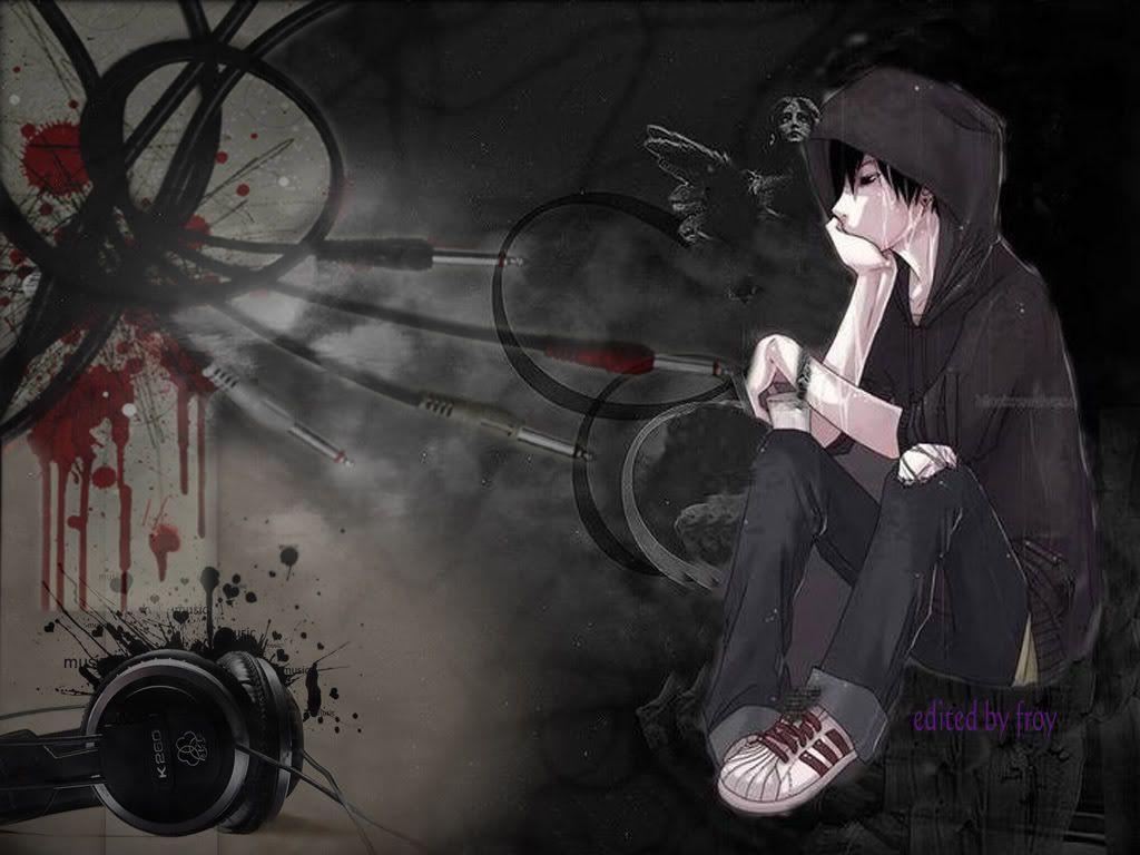 1030x770 Cute Emo Anime Wallpaper HD 11496 Full HD Wallpaper Sad Boy Anime Wallpaper & Background Download, Desktop