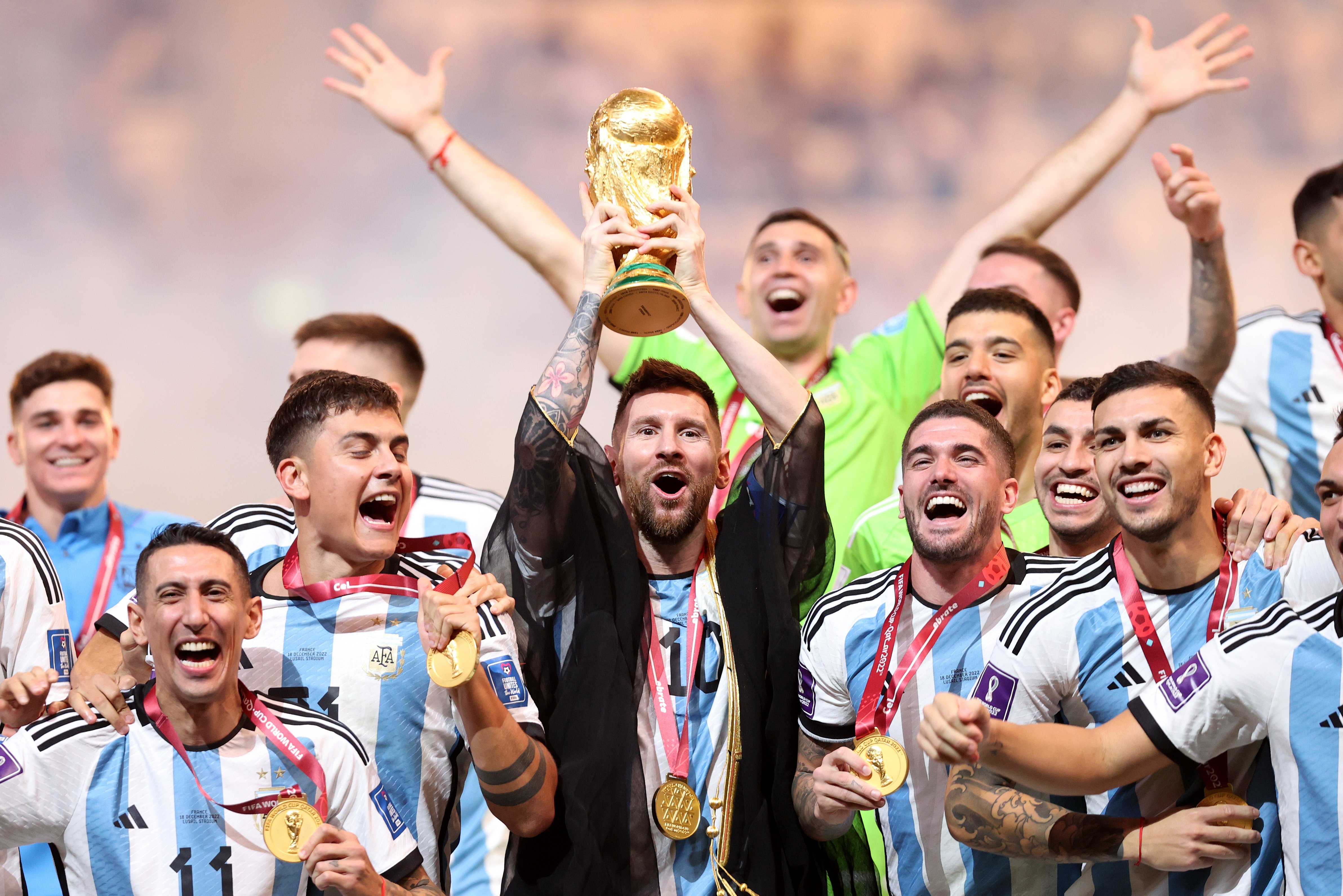 4770x3190 Lionel Messi leads Argentina to World Cup title defeating France, Desktop