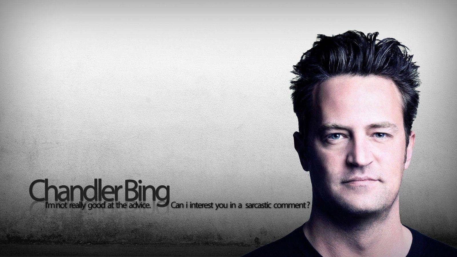 1600x900 Chandler Bing, Matthew Perry, Friends Wallpaper HD / Desktop, Desktop