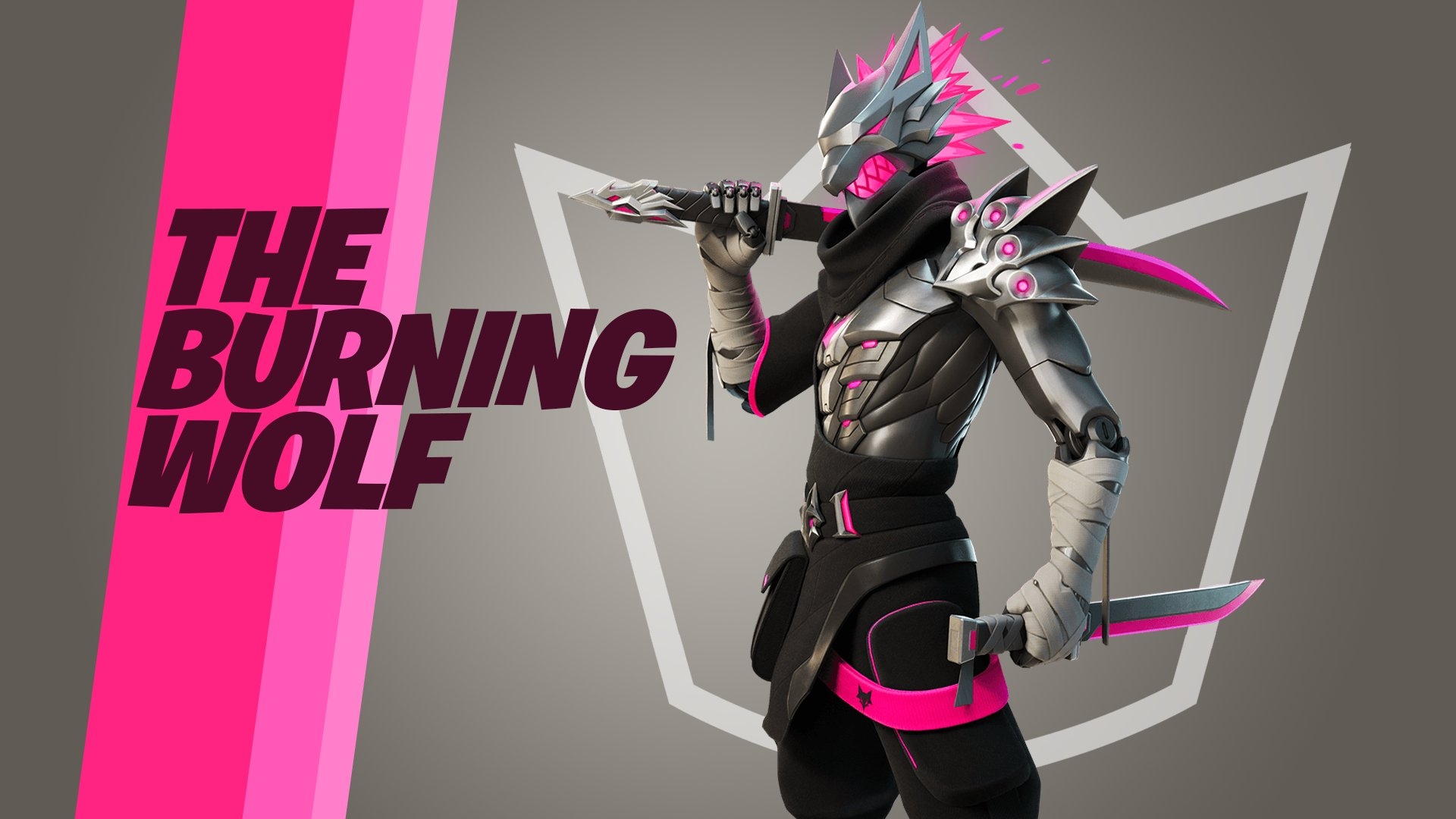 1920x1080 The Burning Wolf Fortnite wallpaper, Desktop