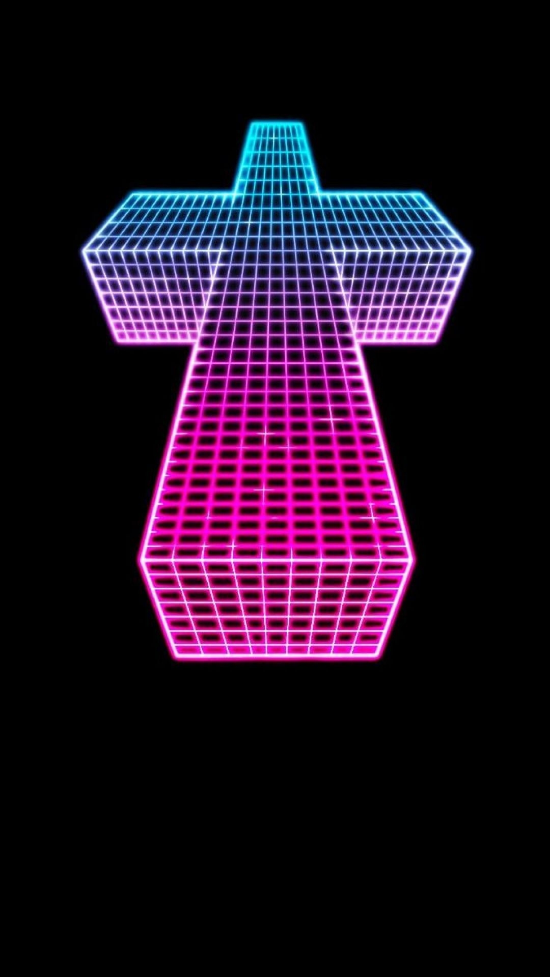 1080x1920 Neon Christian Wallpaper Free Neon Christian Background, Phone