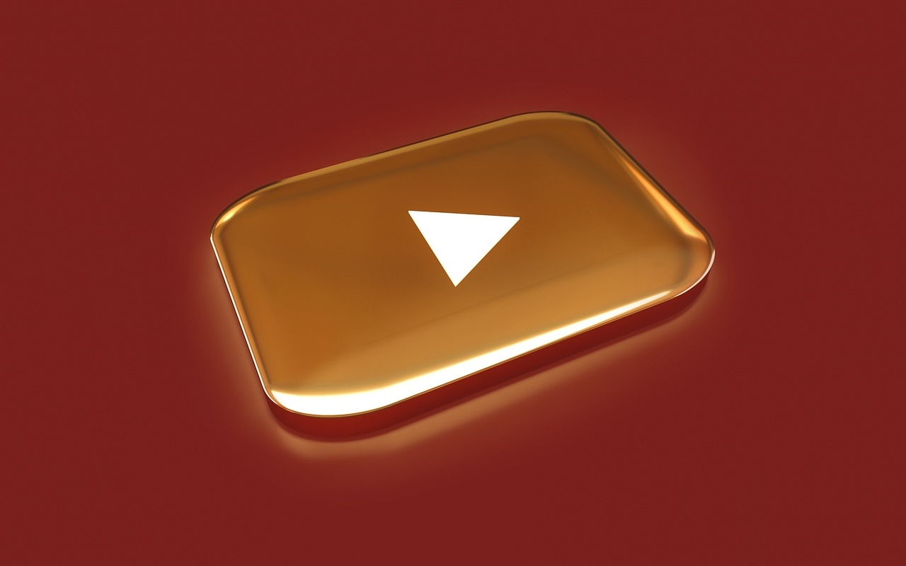 1280x800 Youtube Play Button Social Media, Desktop