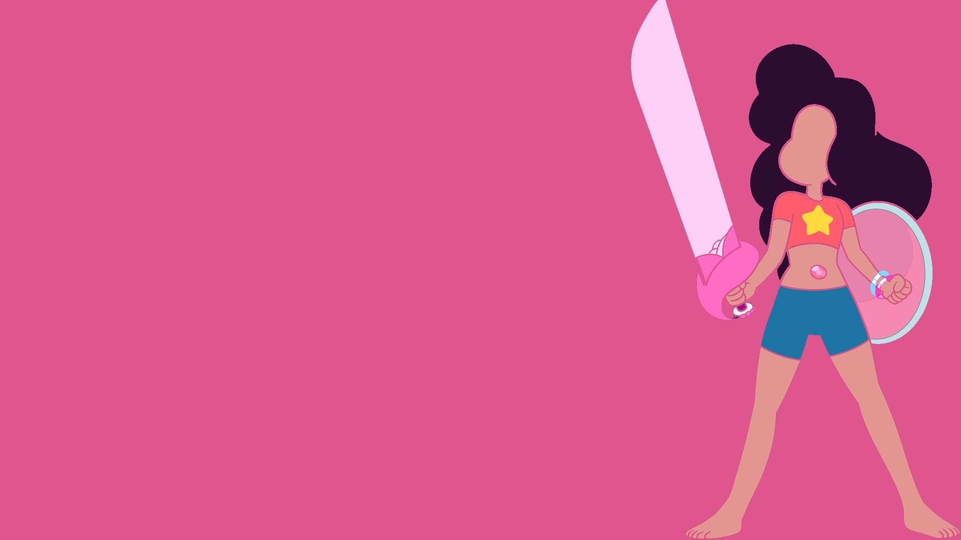 1920x1080 Steven Universe Minimalist Wallpaper: Image, Movie & TV Category, Desktop