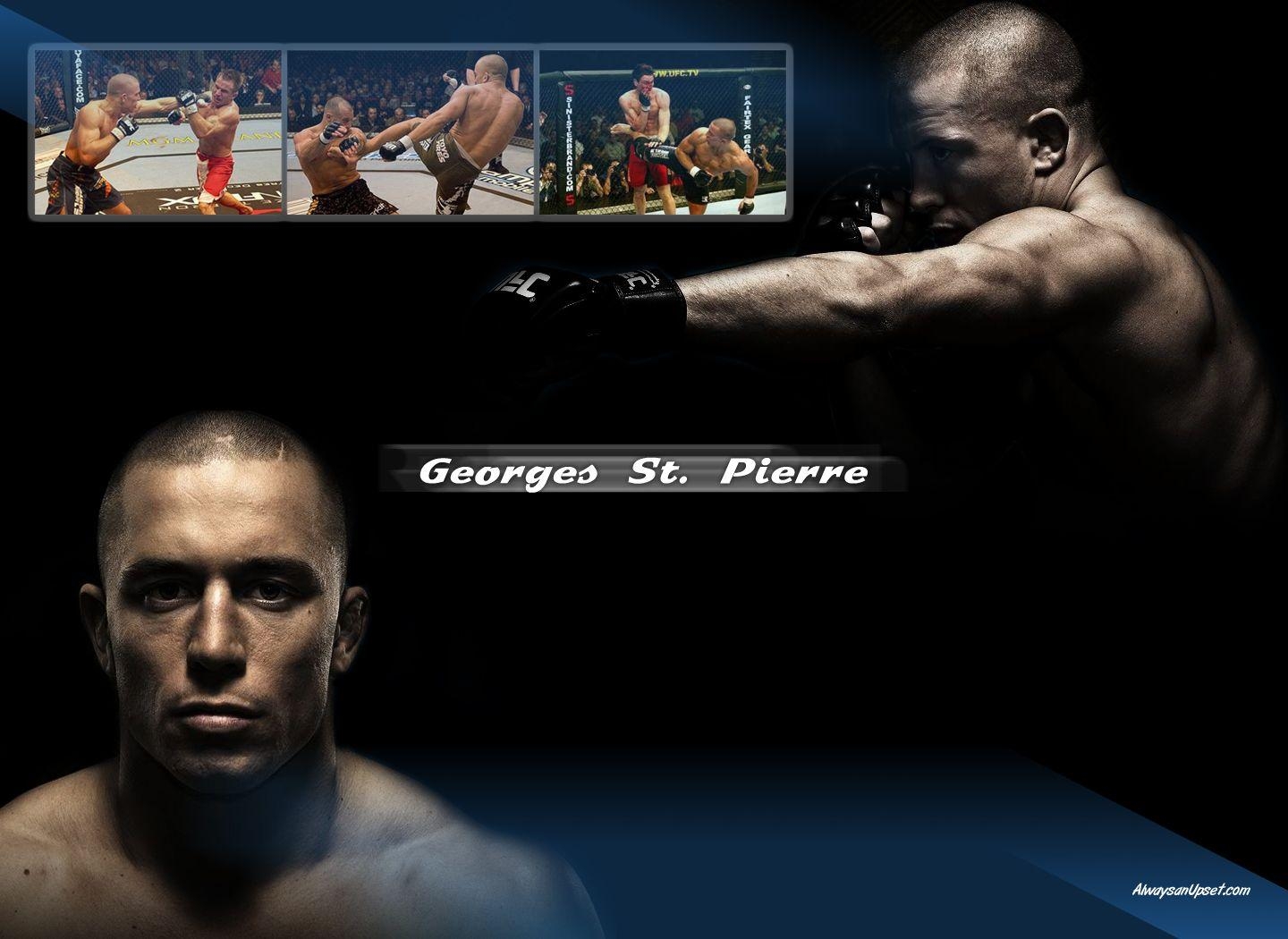 1440x1050 Georges St Pierre Wallpaper. GSP. UFC. bestscreenwallpaper.com, Desktop
