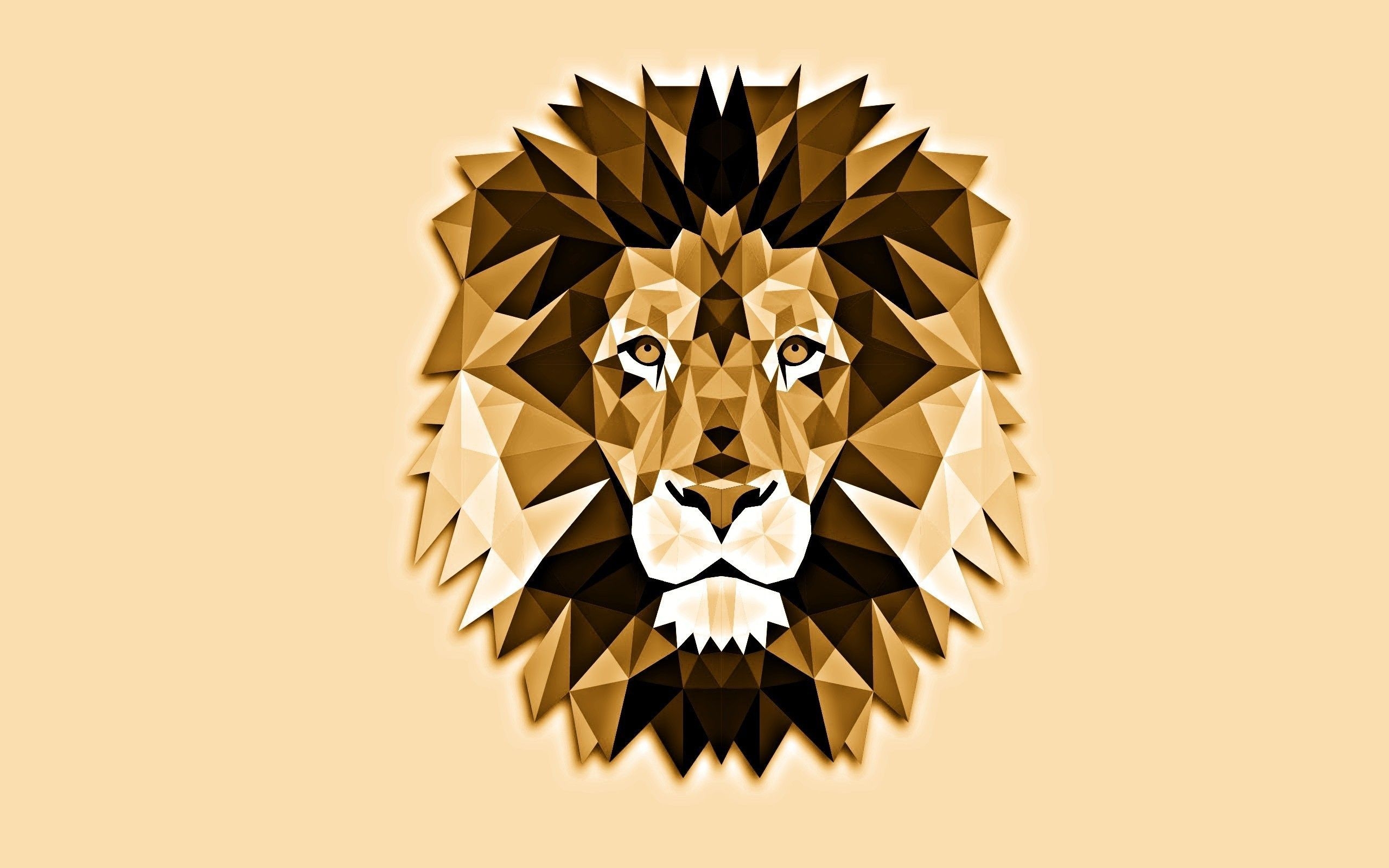 2560x1600 Minimalist Lion Wallpaper Free Minimalist Lion Background, Desktop