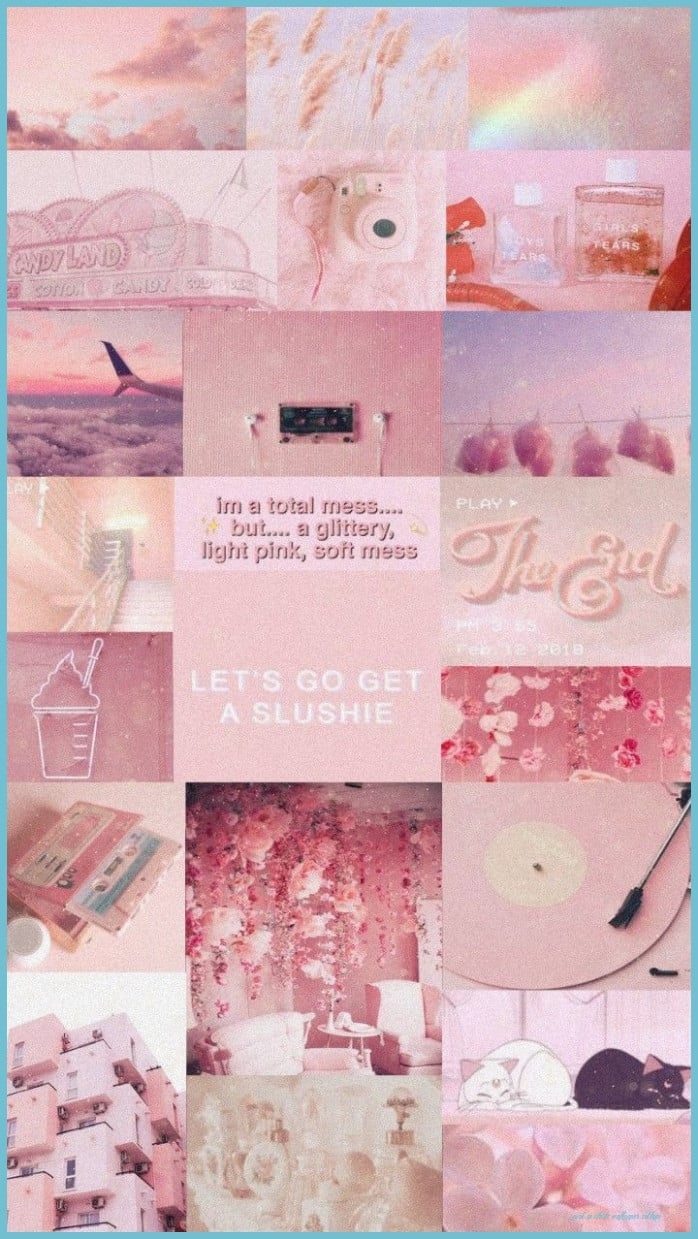 700x1240 Pink Aesthetic Wallpaper Collage Aesthetic Wallpaper Collage, Phone