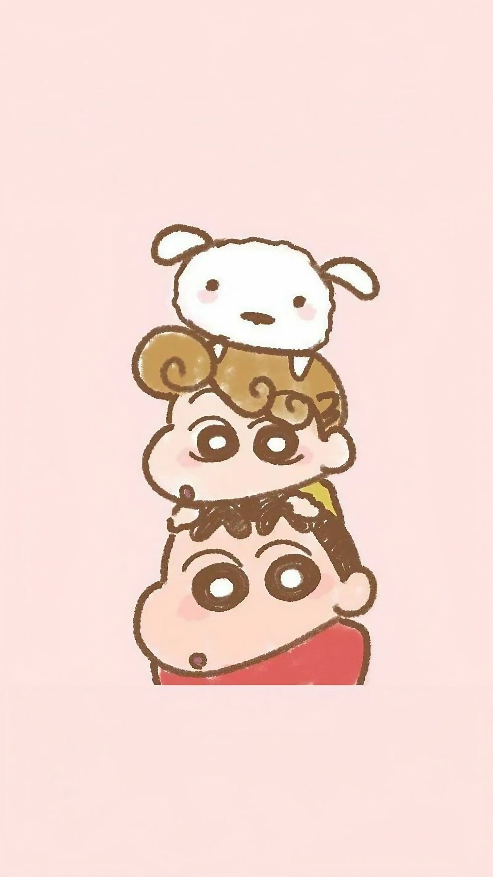 1600x2850 Shinchan Wallpaper Download, Phone