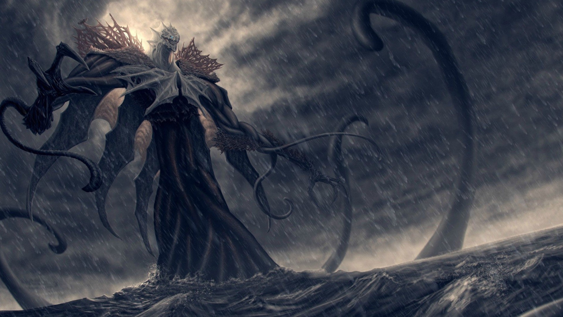 1920x1080 #Kraken, #fantasy art wallpaper HD Wallpaper, Desktop