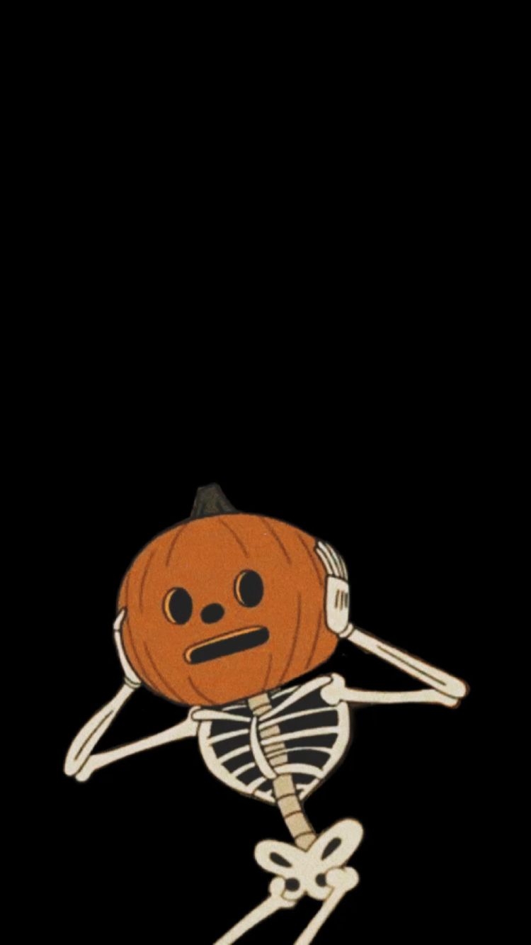 750x1340 Halloween Background 2 (more skeletons). Halloween wallpaper iphone background, Halloween wallpaper iphone, Cute fall wallpaper, Phone