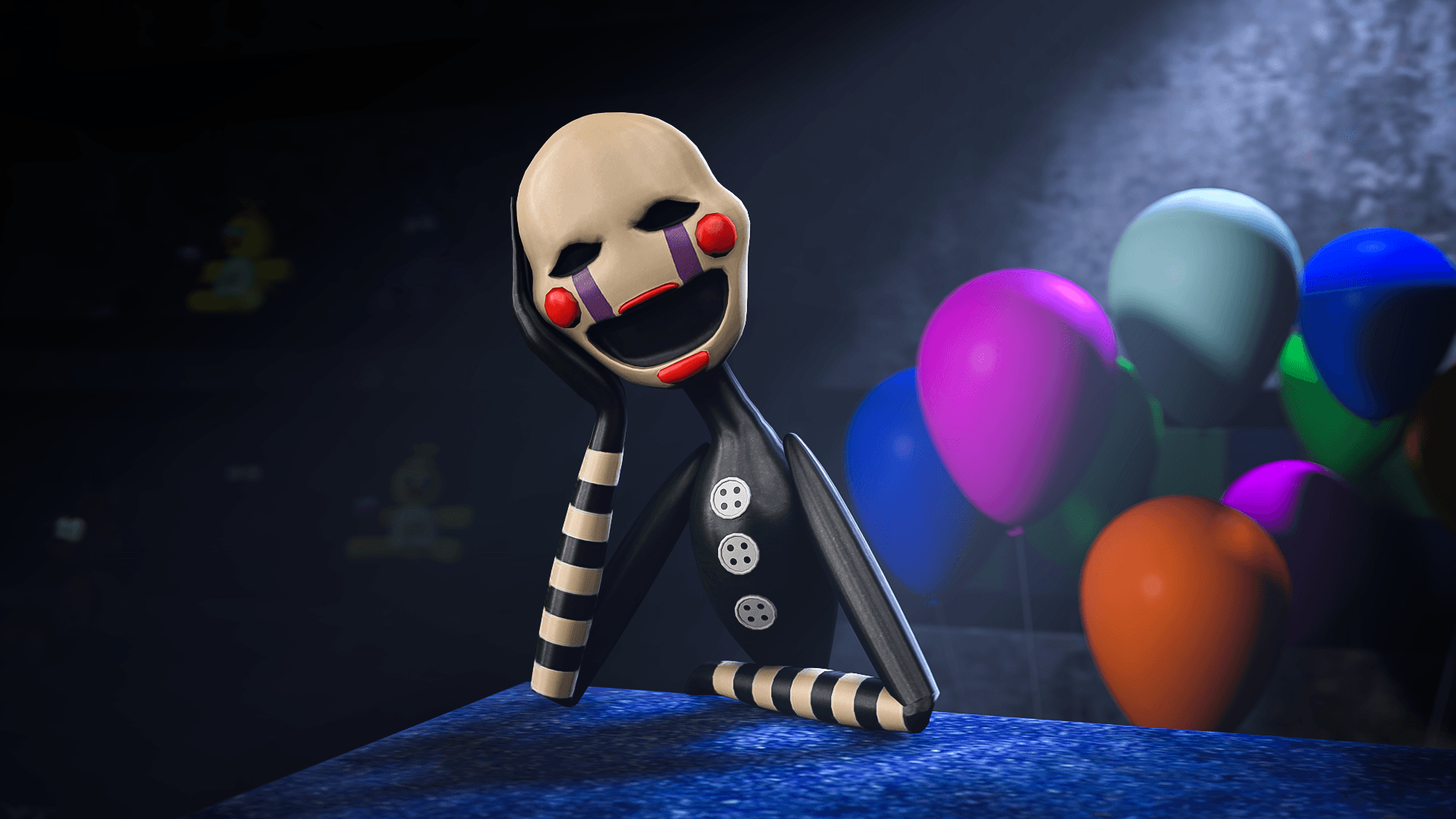 1920x1080 Master of Puppets (FNAF2 SFM Wallpaper). Marionette fnaf, Fnaf, Fnaf wallpaper, Desktop
