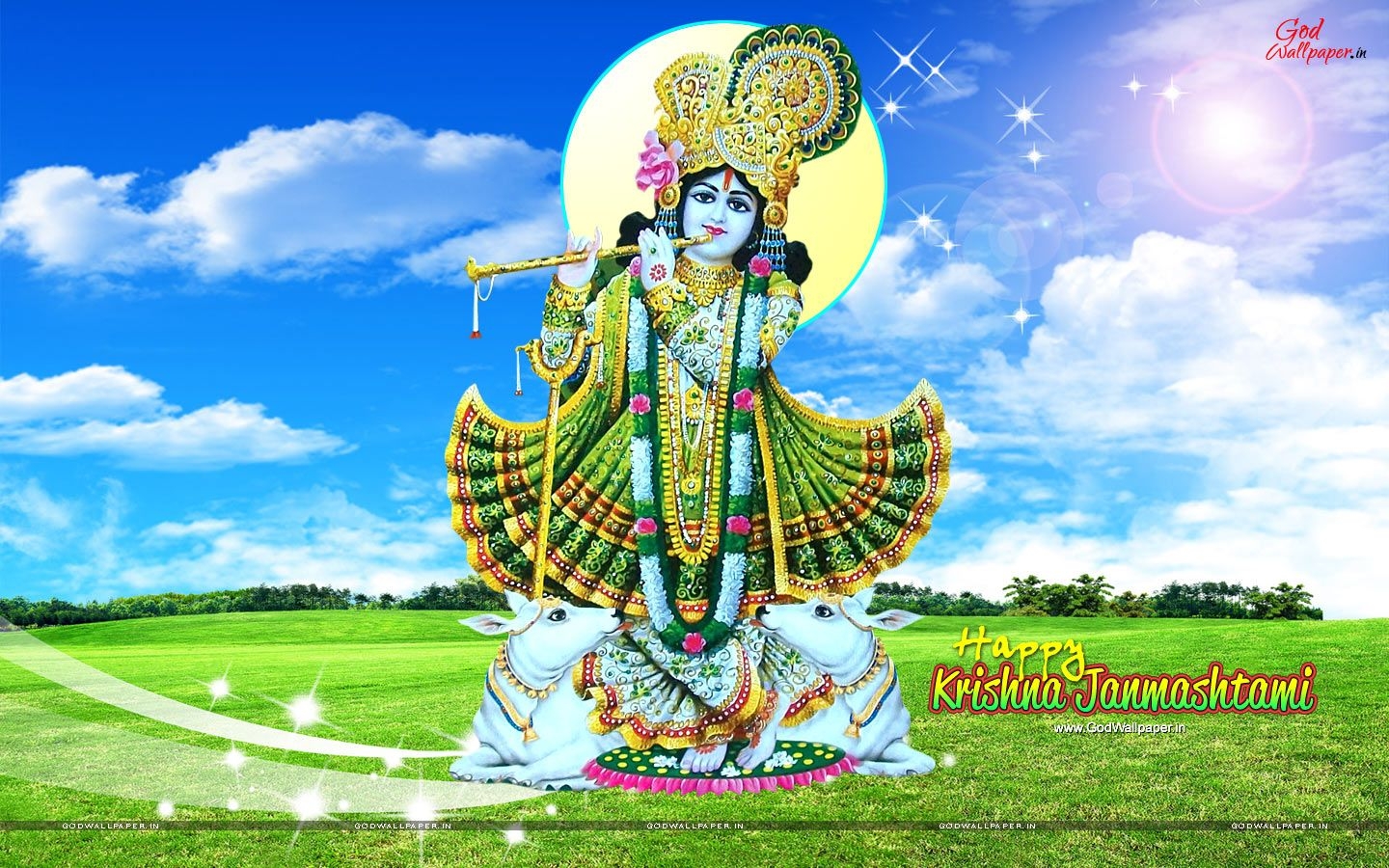 1440x900 Shree Krishna Janmashtami HD Wallpaper Download, Desktop