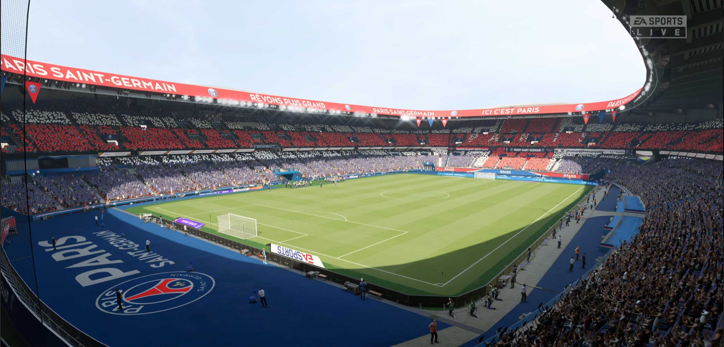 2500x1200 Parc Des Princes 21 Stadiums, Dual Screen