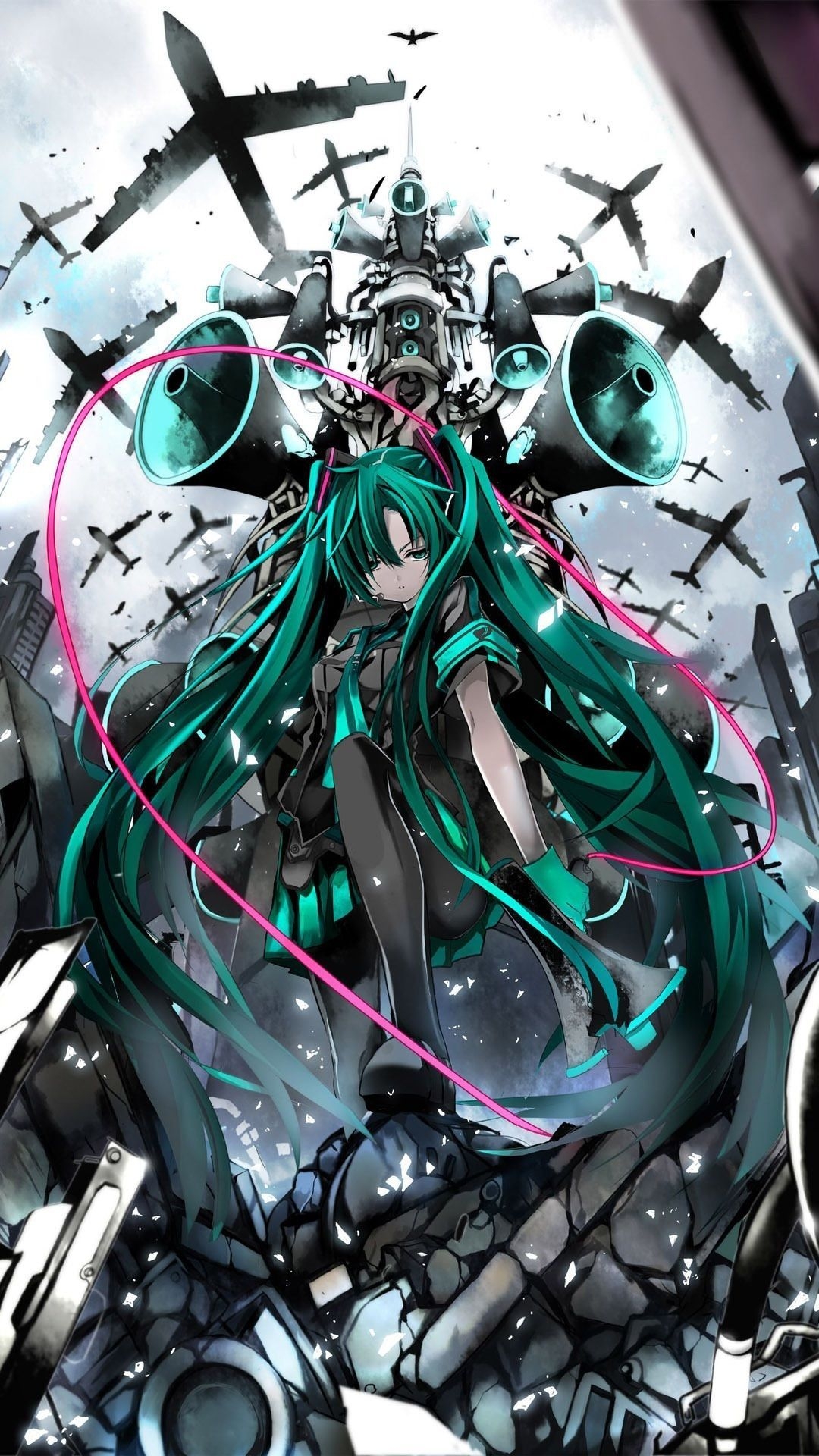 1080x1920 Mobile Phone x Anime Wallpaper Desktop Background HD. Hatsune, Phone