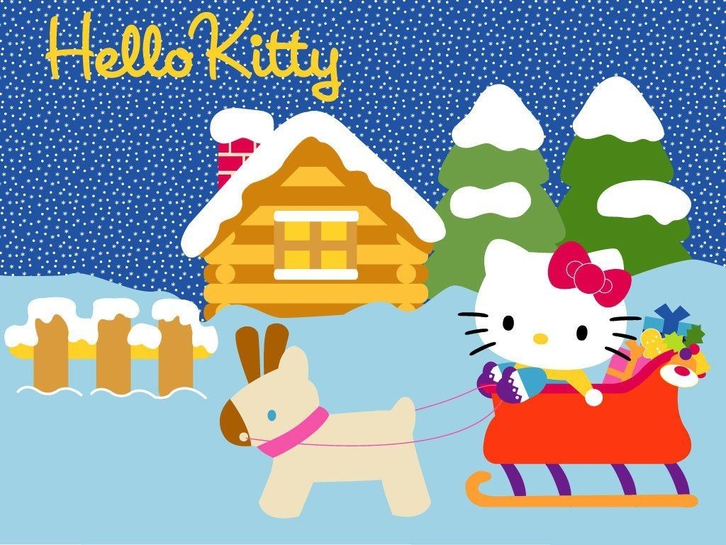 1030x770 Hello Kitty Christmas Desktop Wallpaper, Desktop