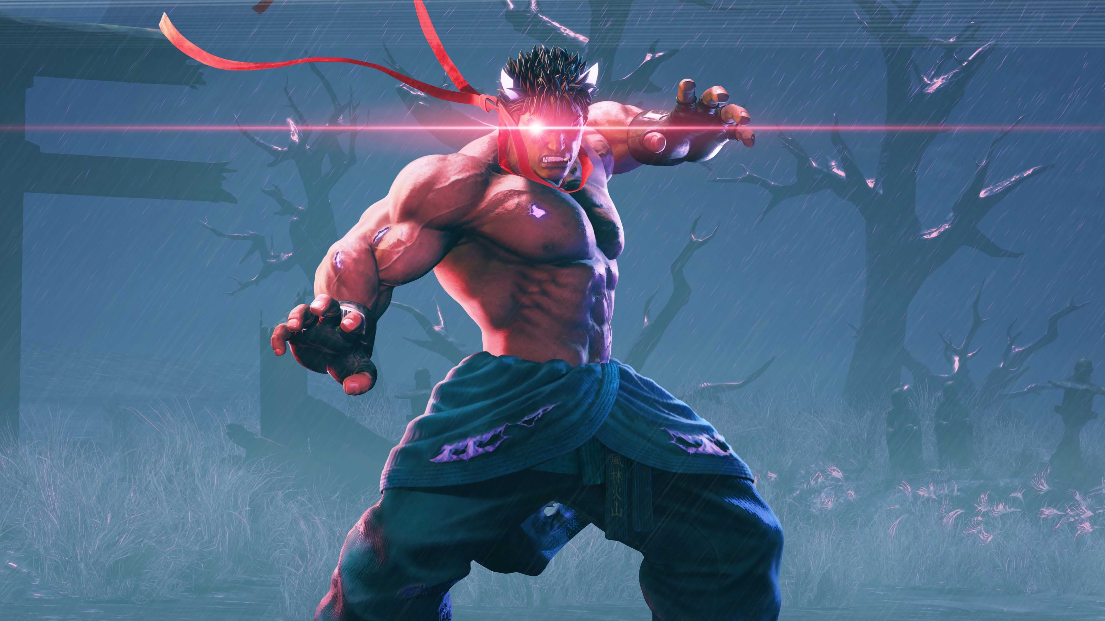 3840x2160 Kage Street Fighter 5 Evil Ryu 4K, Desktop