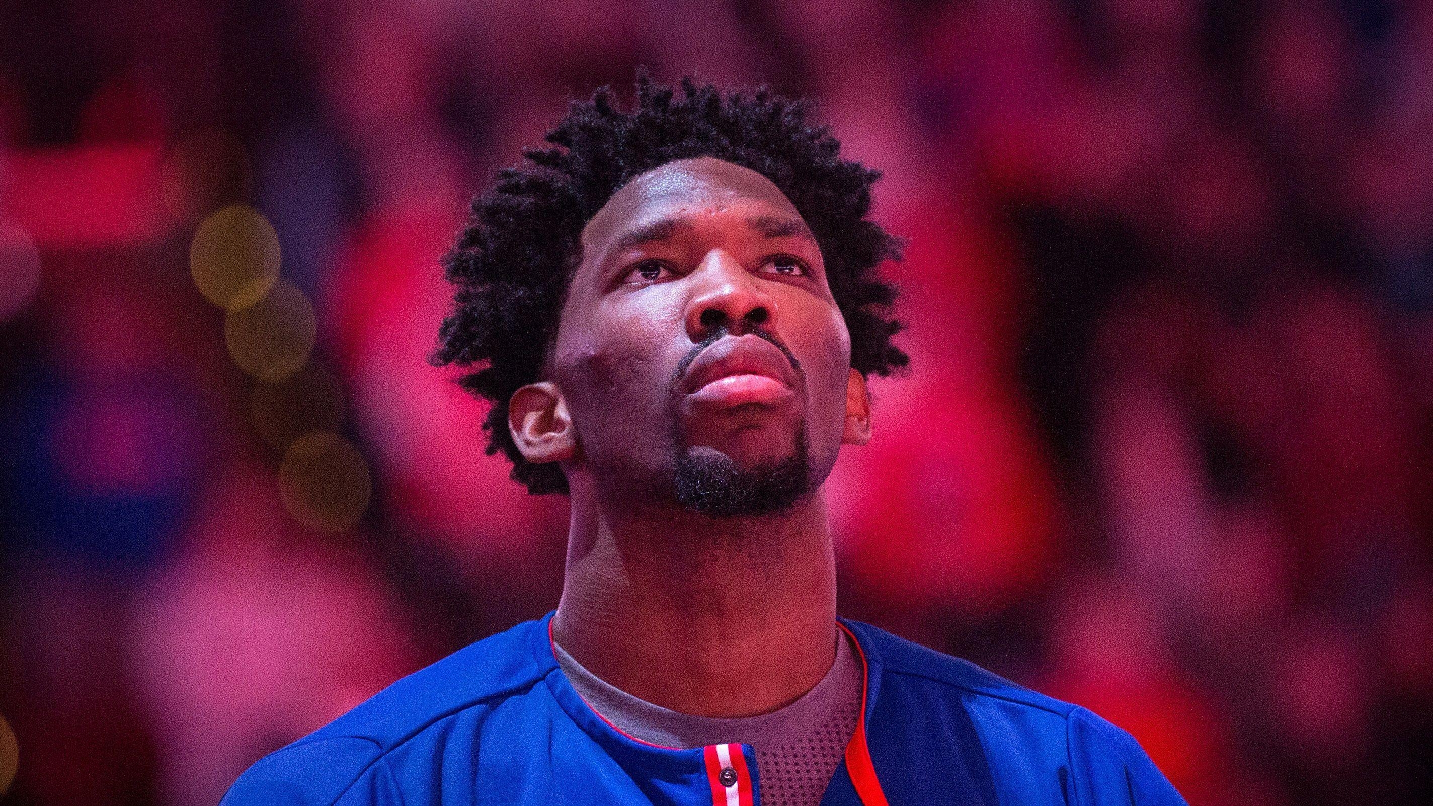 2850x1610 Joel Embiid Injury: Updates on 76ers Star's Knee and Return, Desktop