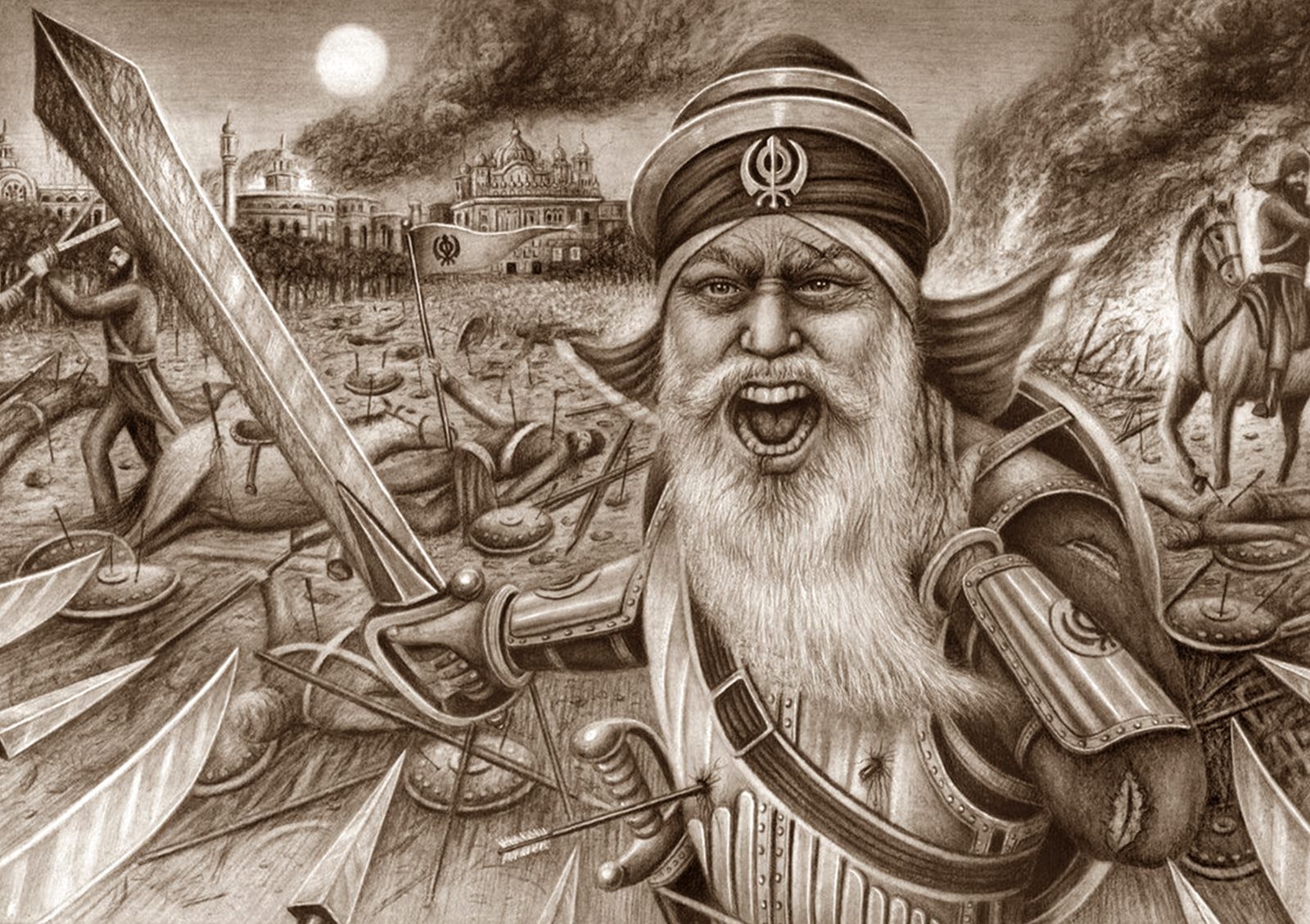 1600x1130 Baba Deep Singh Ji Wallpaper, Desktop