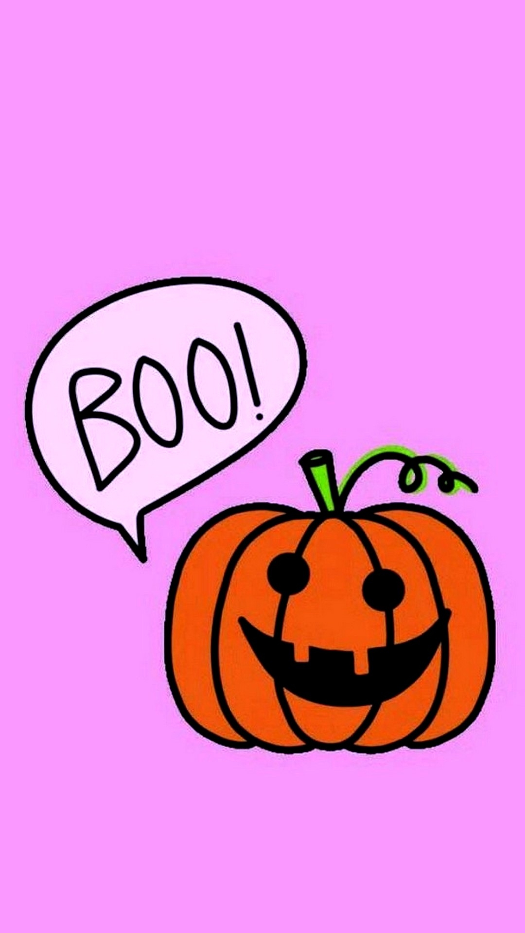 1080x1920 Cute Halloween Wallpaper iPhone HD 2023, Phone