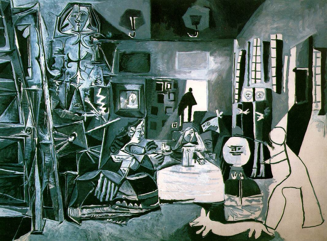 1070x790 Pablo Picasso. Las Meninas. After Velázquez, Desktop