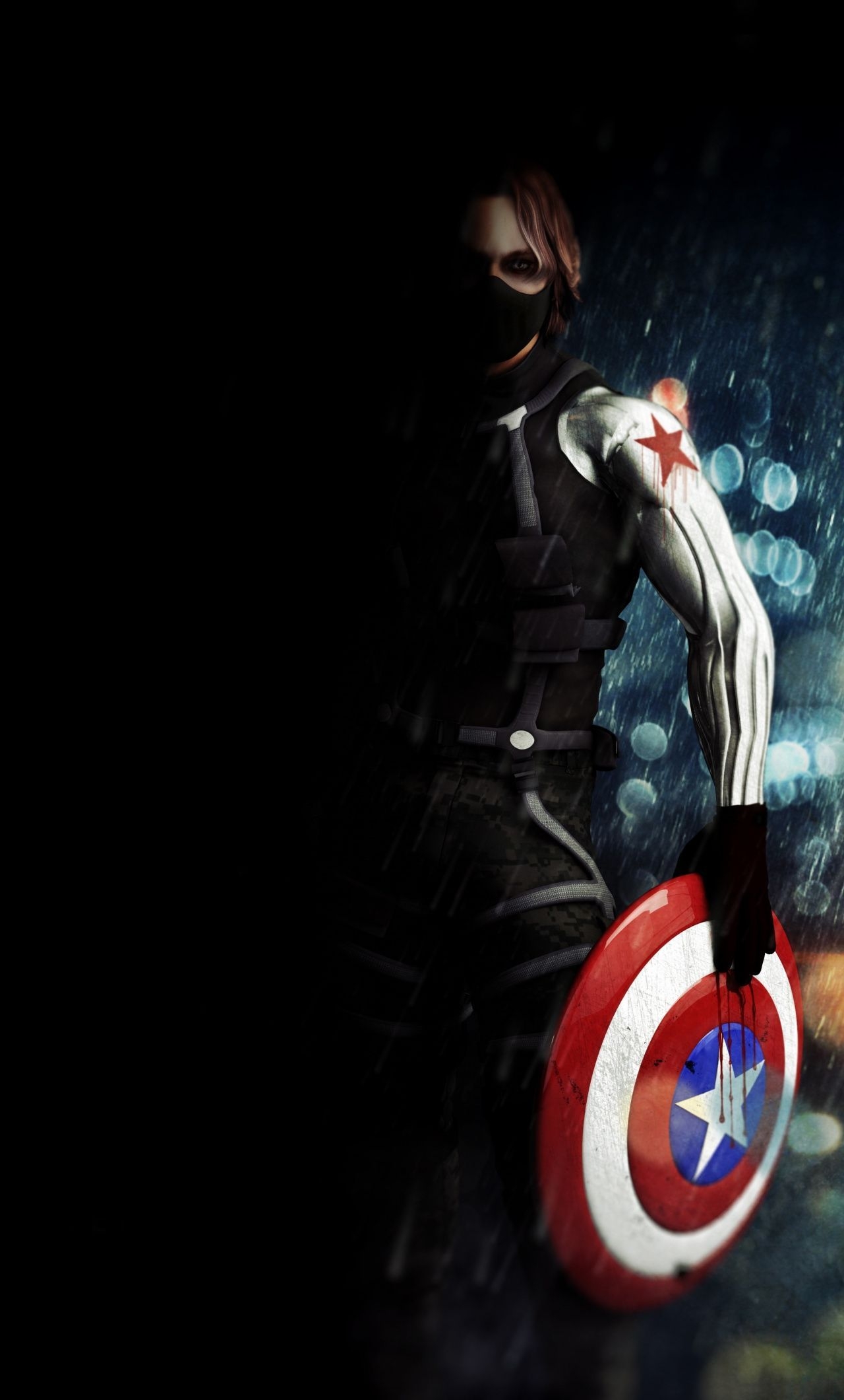 1280x2120 Winter Soldier iPhone Wallpaper Free Winter Soldier iPhone Background, Phone