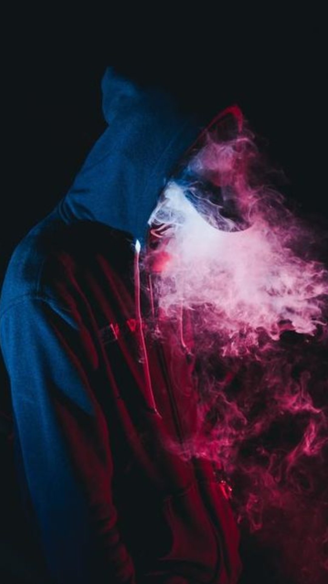 1080x1920 Neon Mask Smoke Wallpaper Neon Mask Smoke Wallpaper Download, Phone