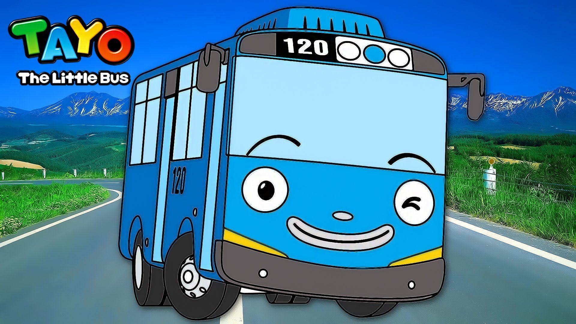 1920x1080 Coloring Pages Cars Bus for Kids, Desktop