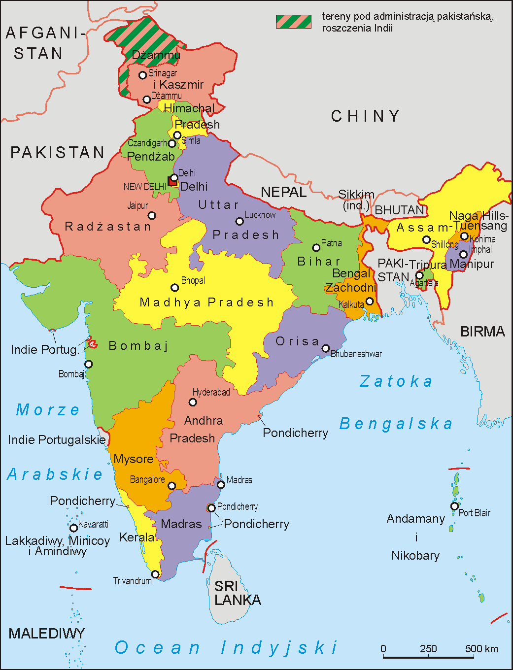 1050x1360 India_administrative_map_1957_PL.png (1041×1360). India map, India world map, Political map, Phone