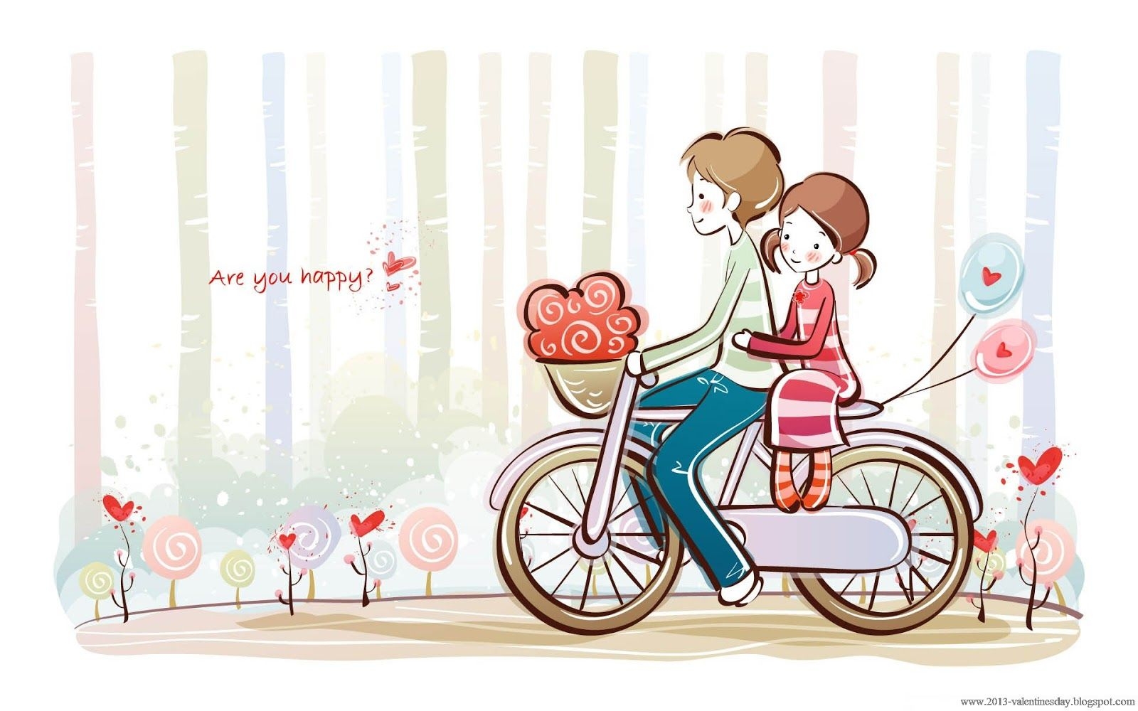 1600x1000 Free download Cute Cartoon Couple Love HD wallpaper, Desktop