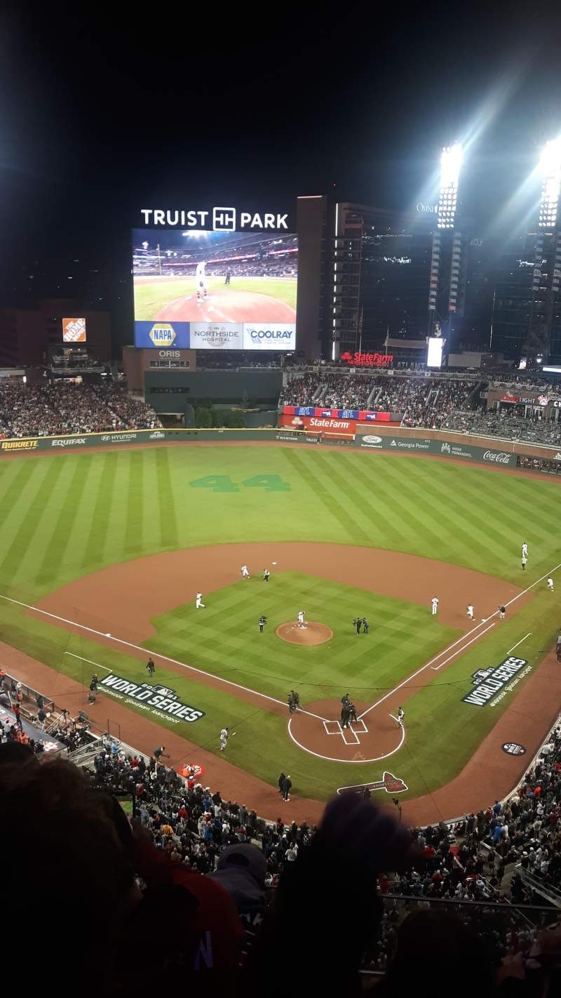 800x1430 Baseball photo at Truist Park that are behind home plate, Phone