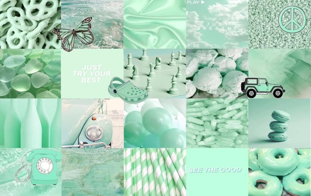 1230x770 Pastel Green Aesthetic Laptop Wallpaper Free Pastel Green Aesthetic Laptop Background, Desktop