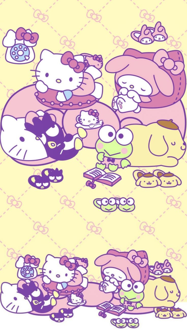 740x1310 Sanrio BG. Hello kitty background, Hello kitty wallpaper, Sanrio wallpaper, Phone