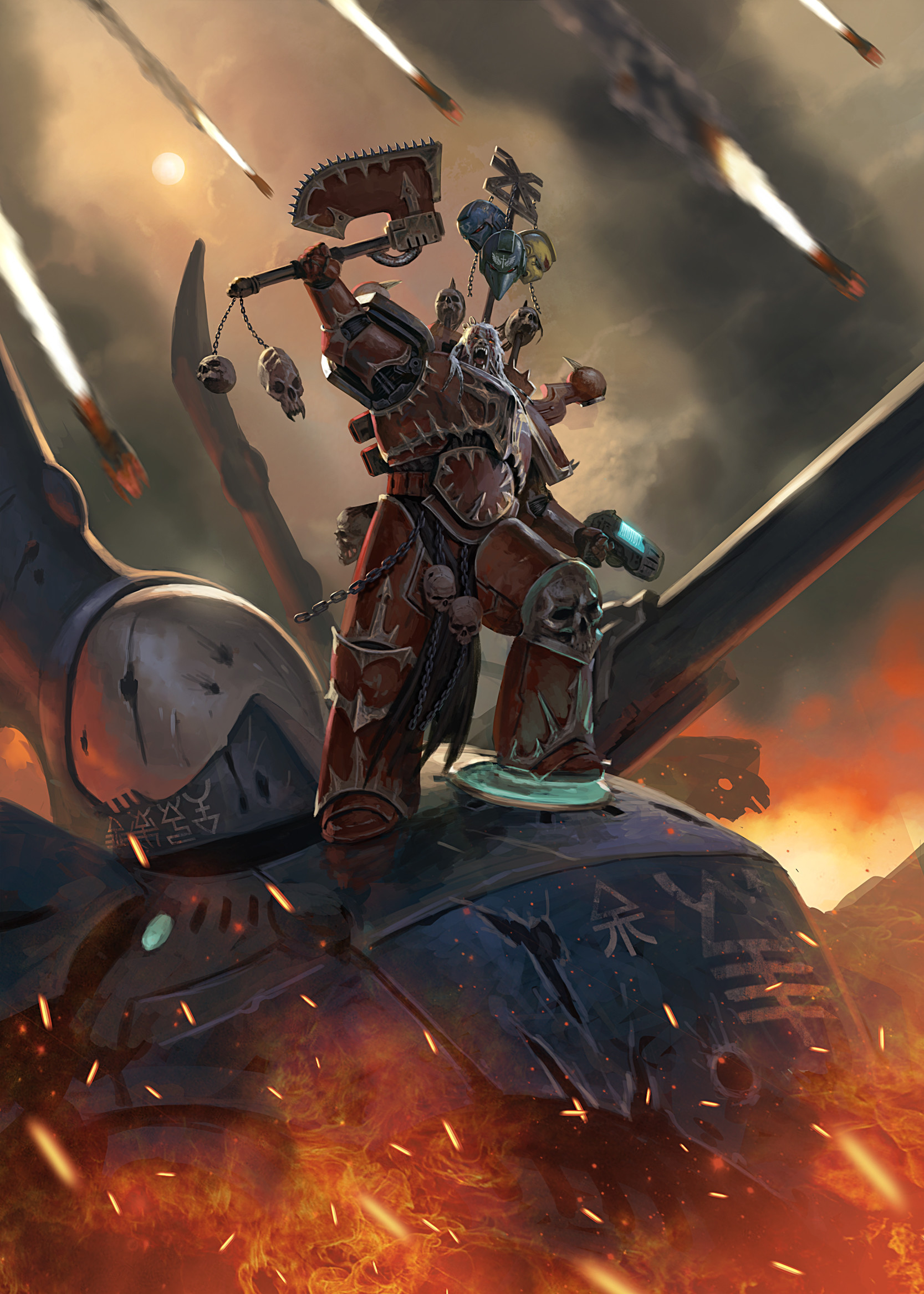 1670x2340 img 40k Khorne Berzerker, Phone