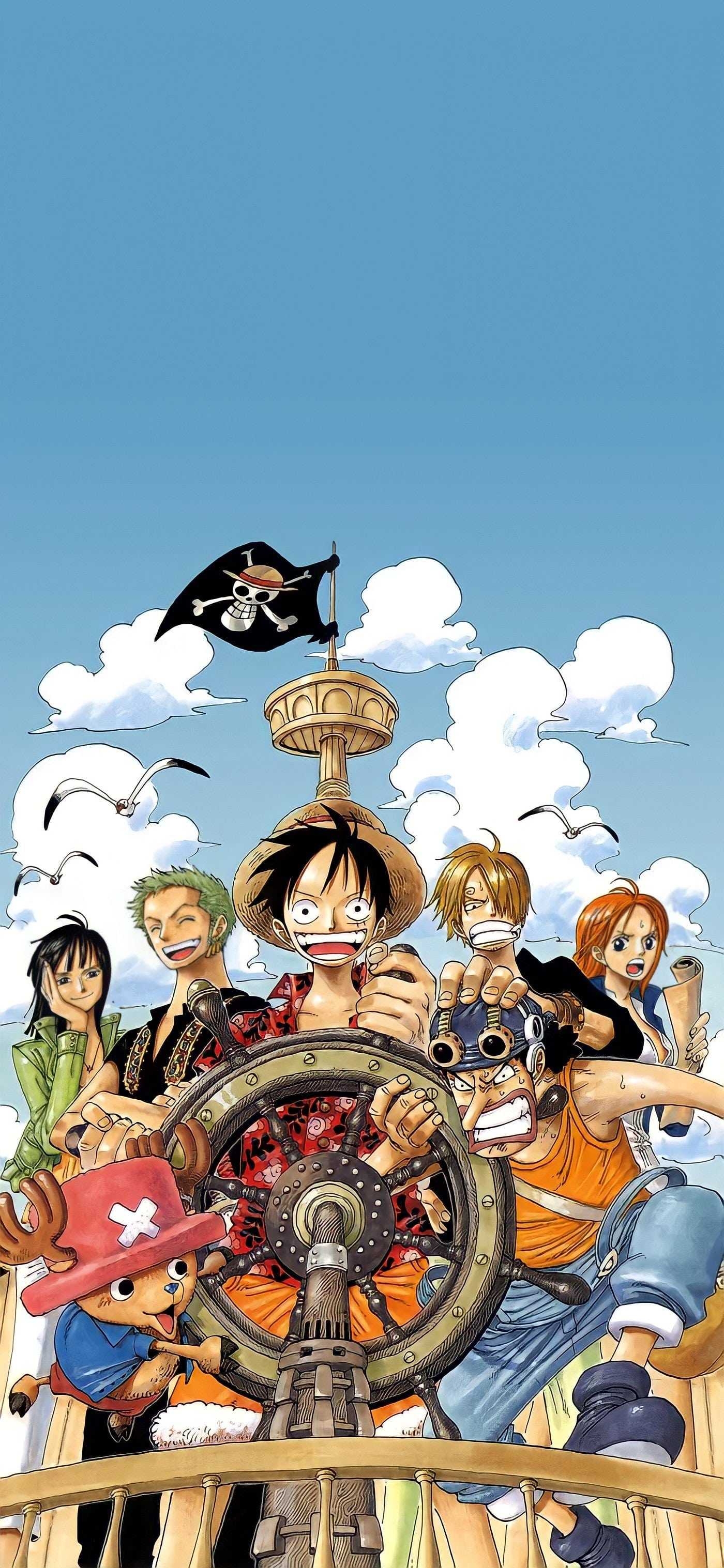 1400x3040 One Piece iphone Wallpaper, Phone