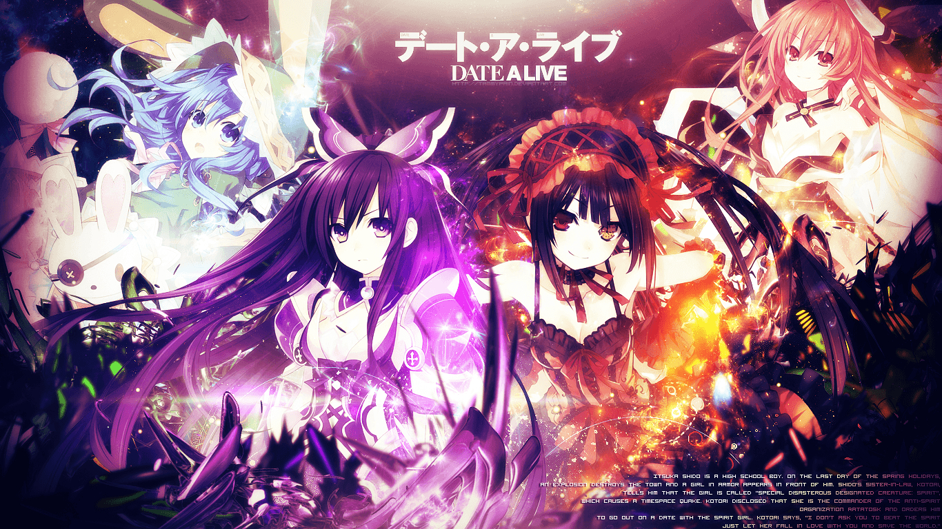 1370x770 Date A Live HD Wallpaper, Desktop